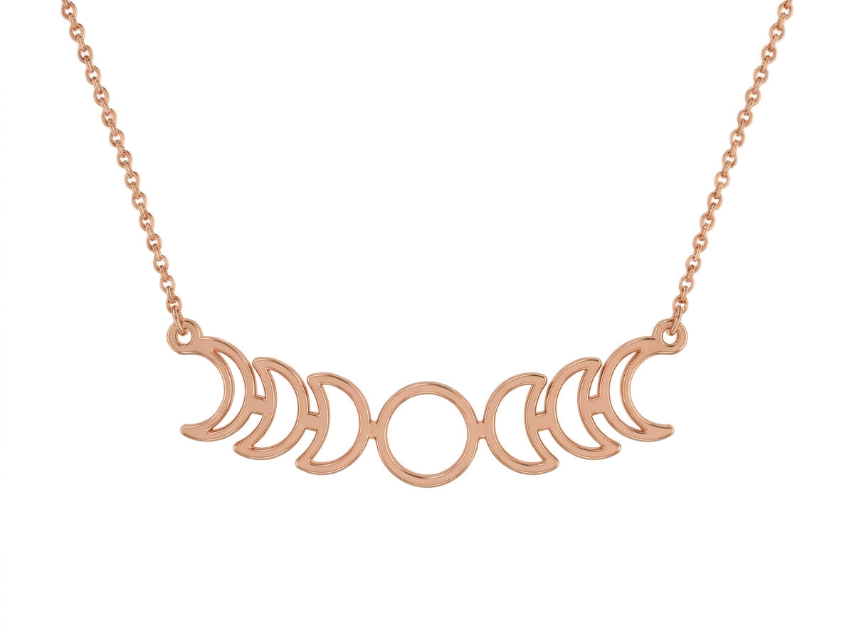 Moon Phases Necklace