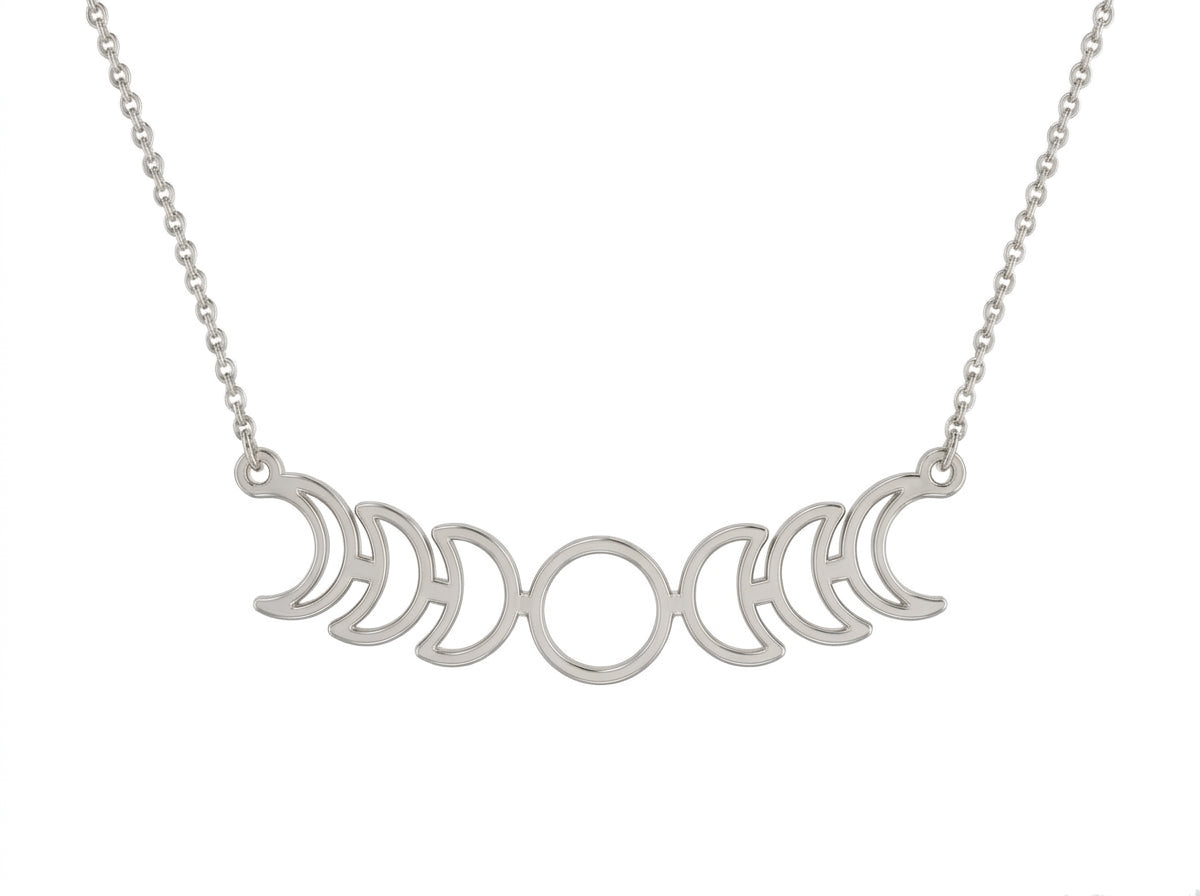 Moon Phases Necklace