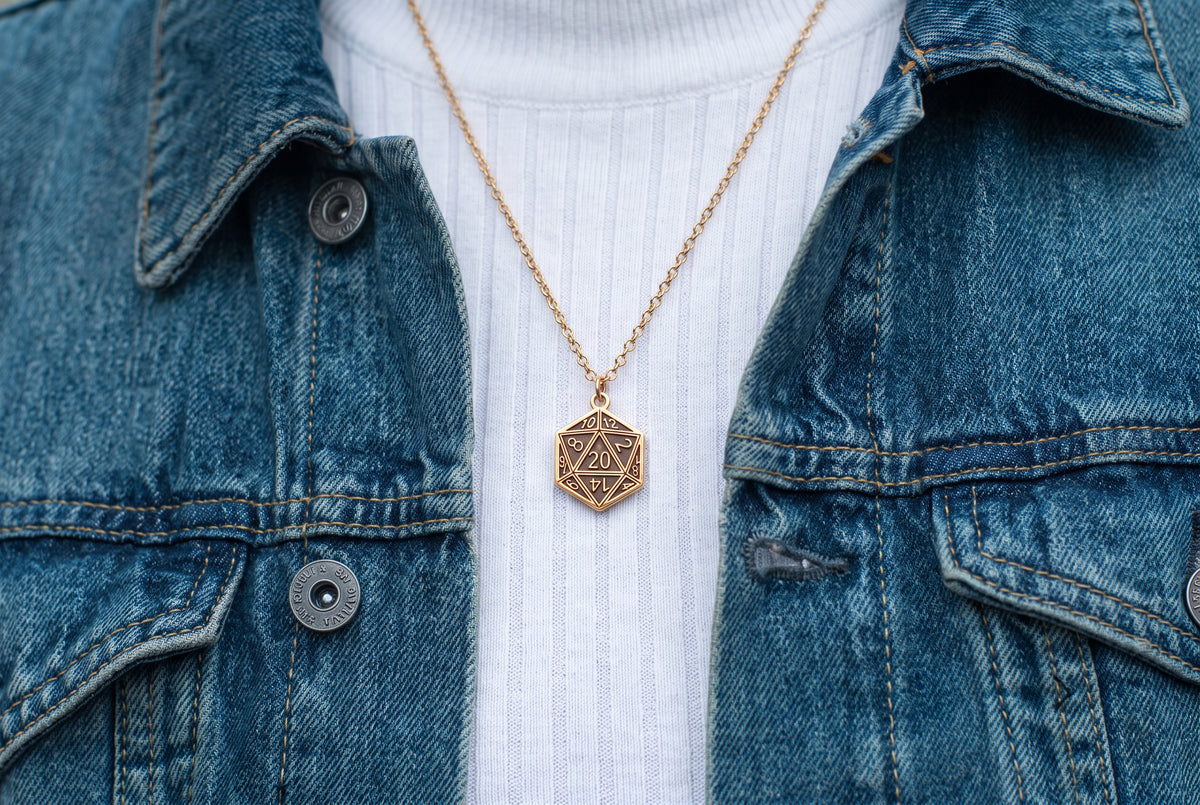 D20 Dice Necklace