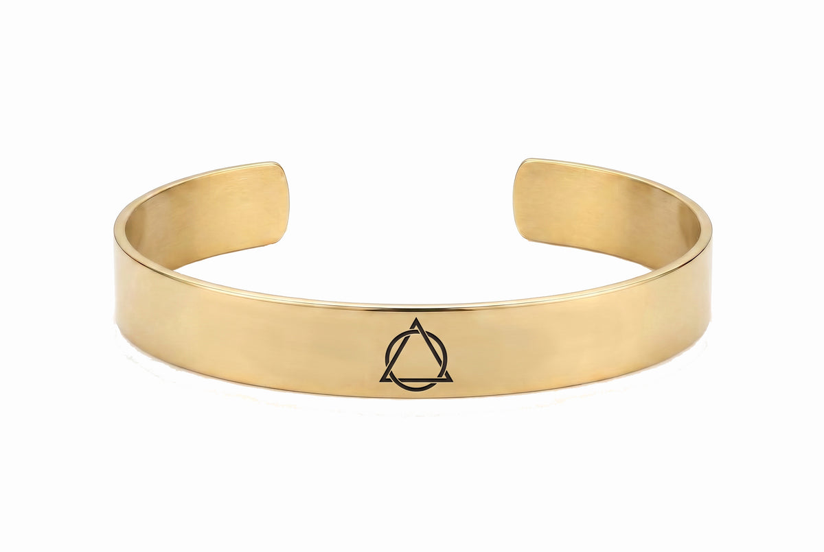 Sobriety Cuff Bracelet