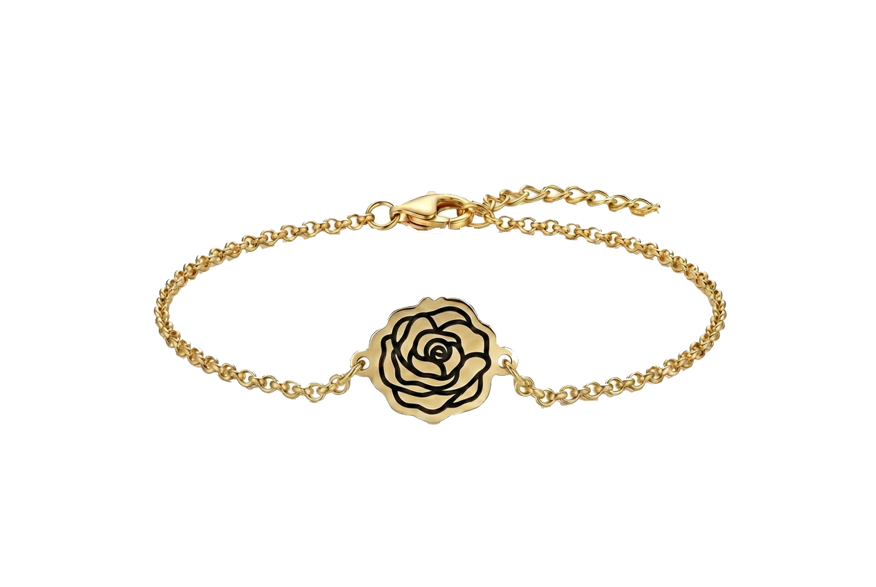 Birth Flower Bracelet