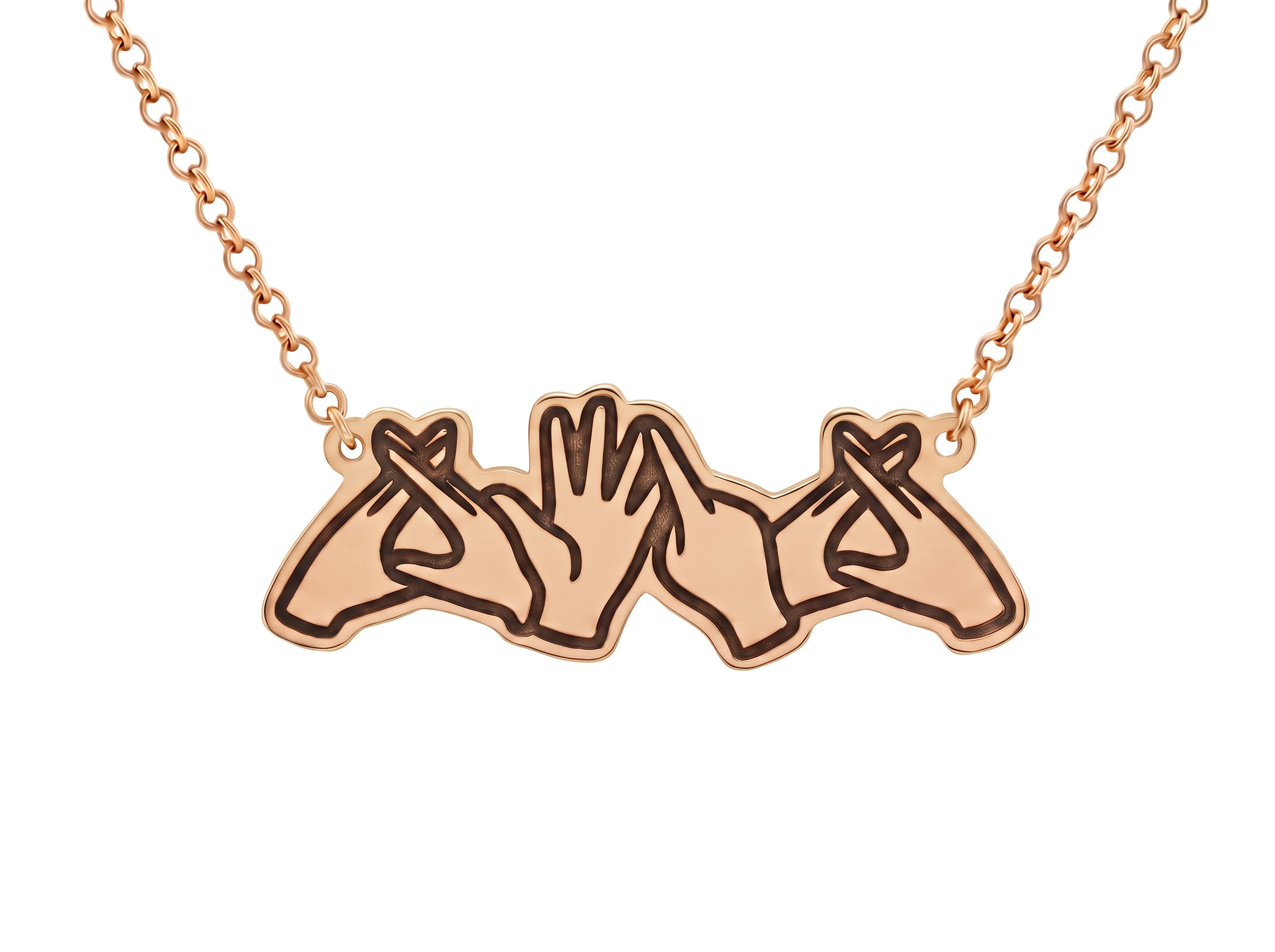BSL Name Necklace
