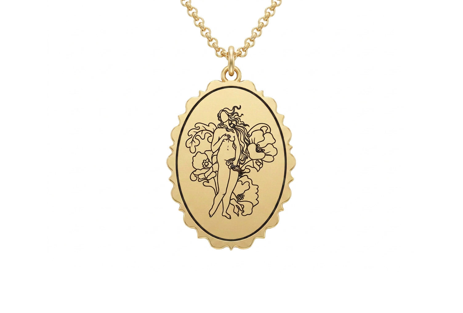 Venus Goddess Necklace