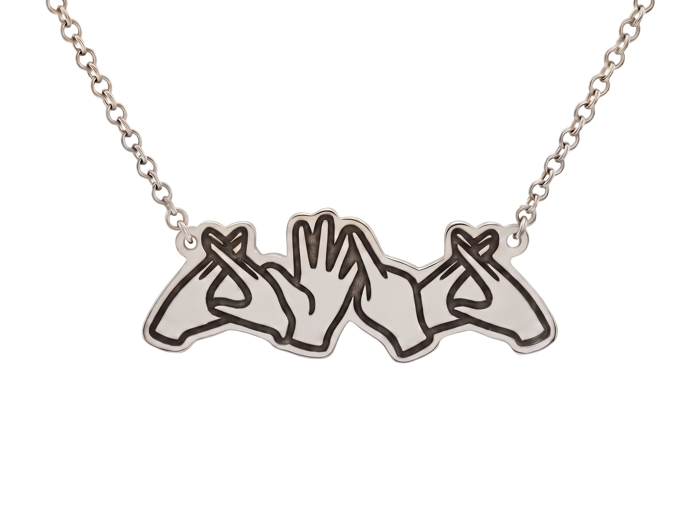 BSL Name Necklace