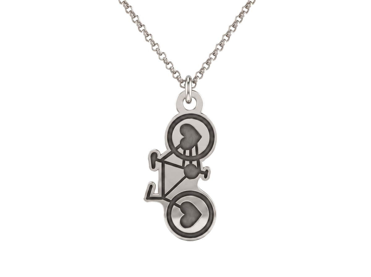 Personalized Bicycle Pendant