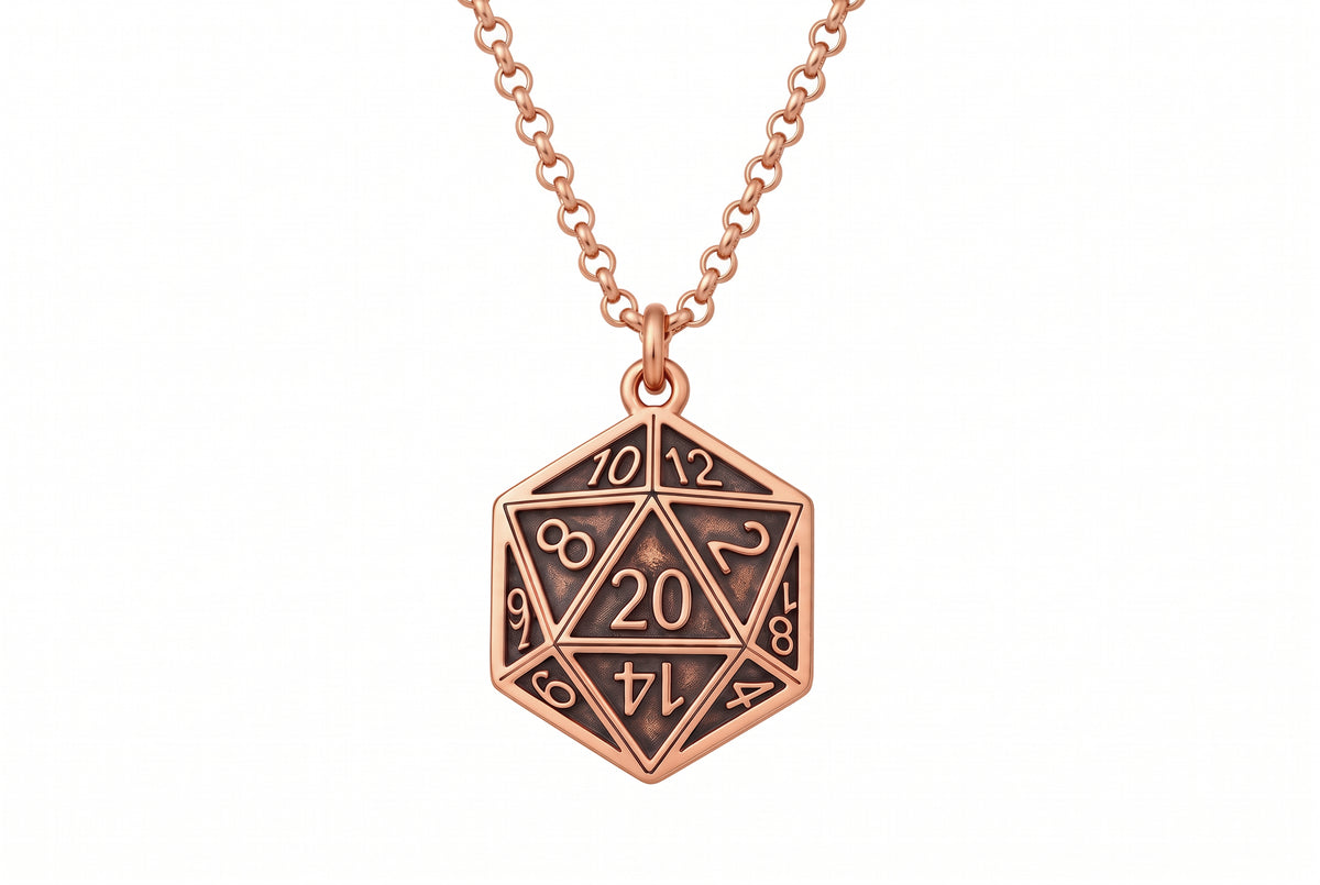 D20 Dice Necklace