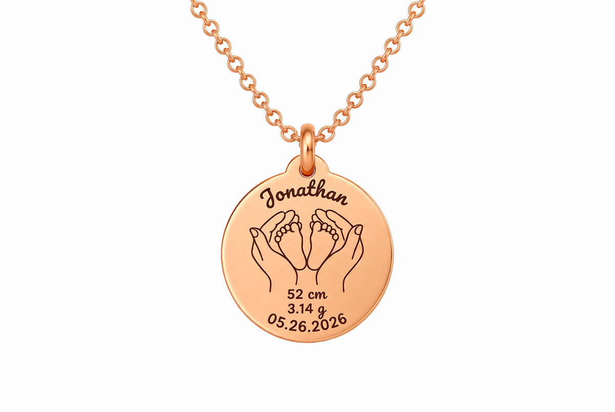 Custom Newborn Necklace