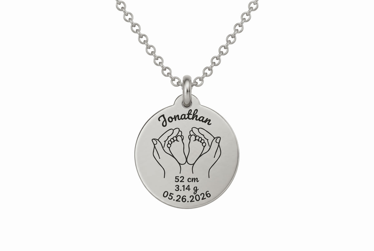 Custom Newborn Necklace