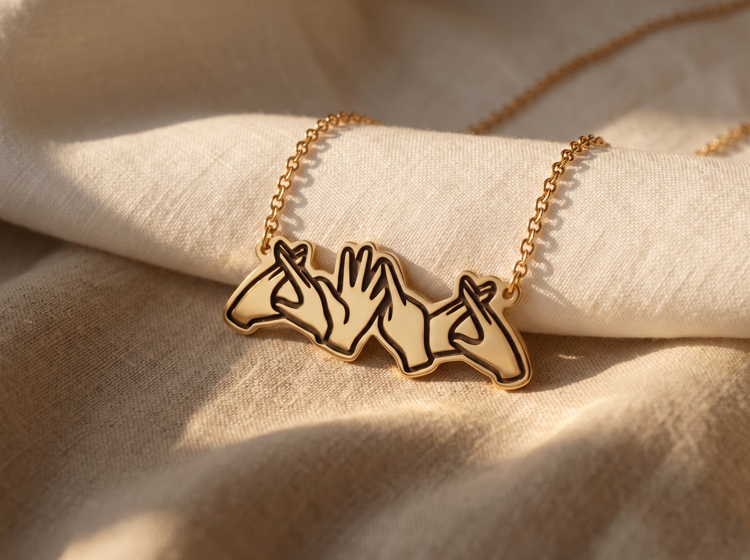 BSL Name Necklace