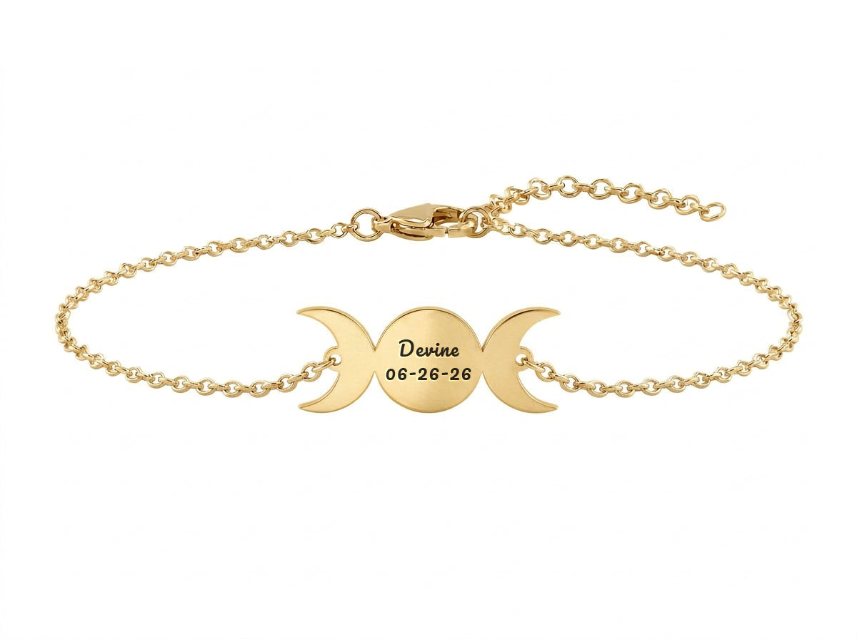 Moon Divine Hand Bracelet