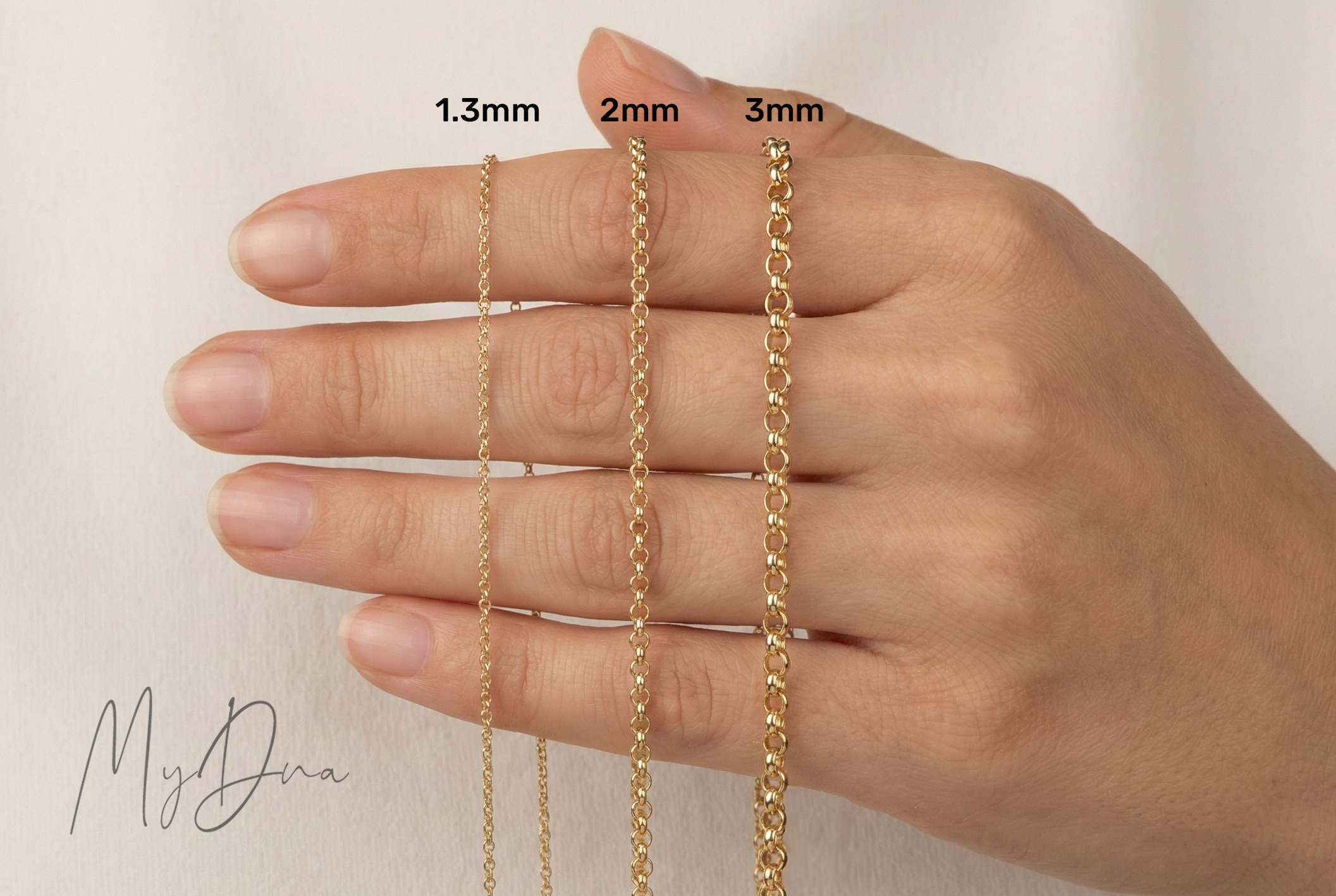 Silver Name Hand Bracelet