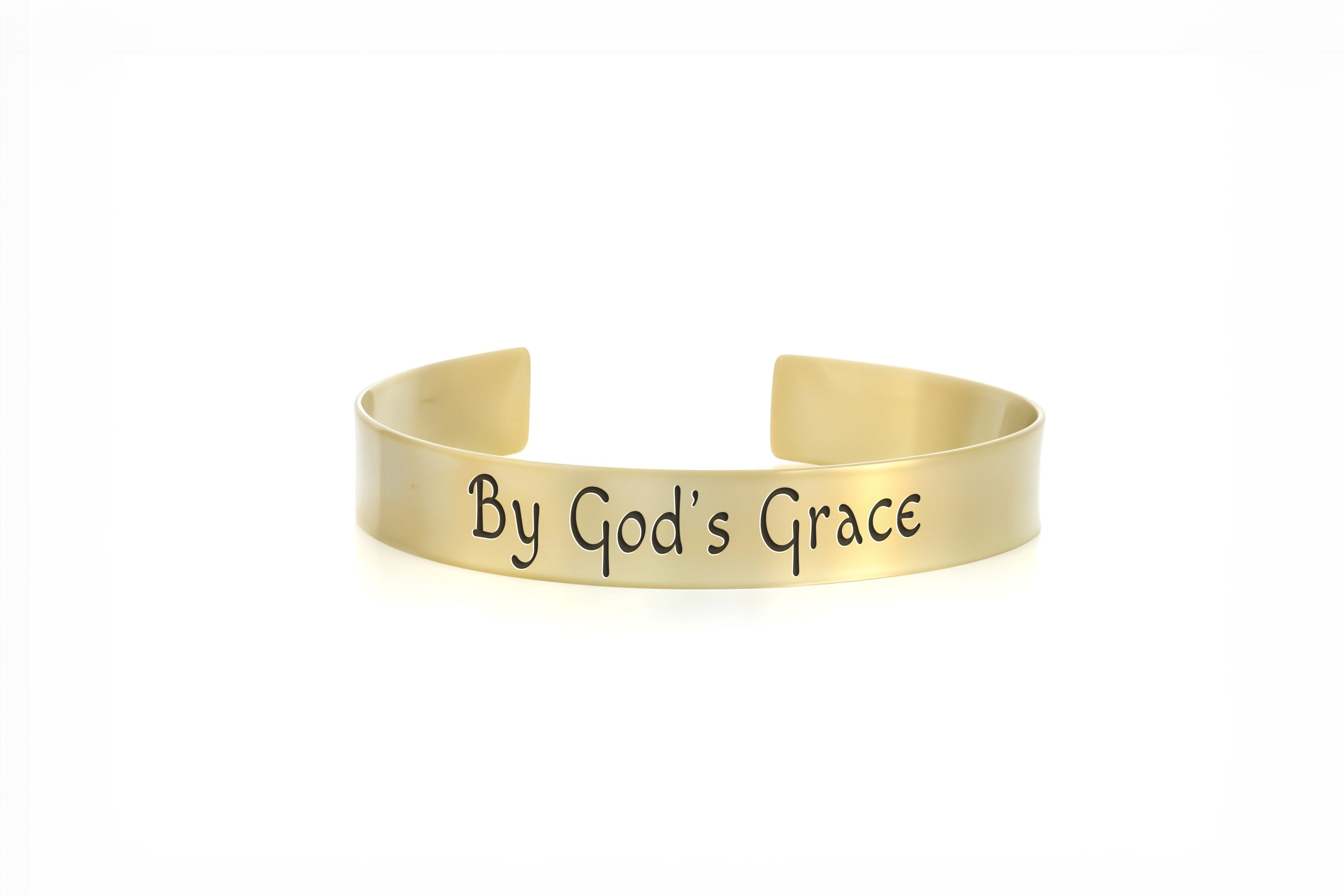 Custom Medieval Font Bracelet