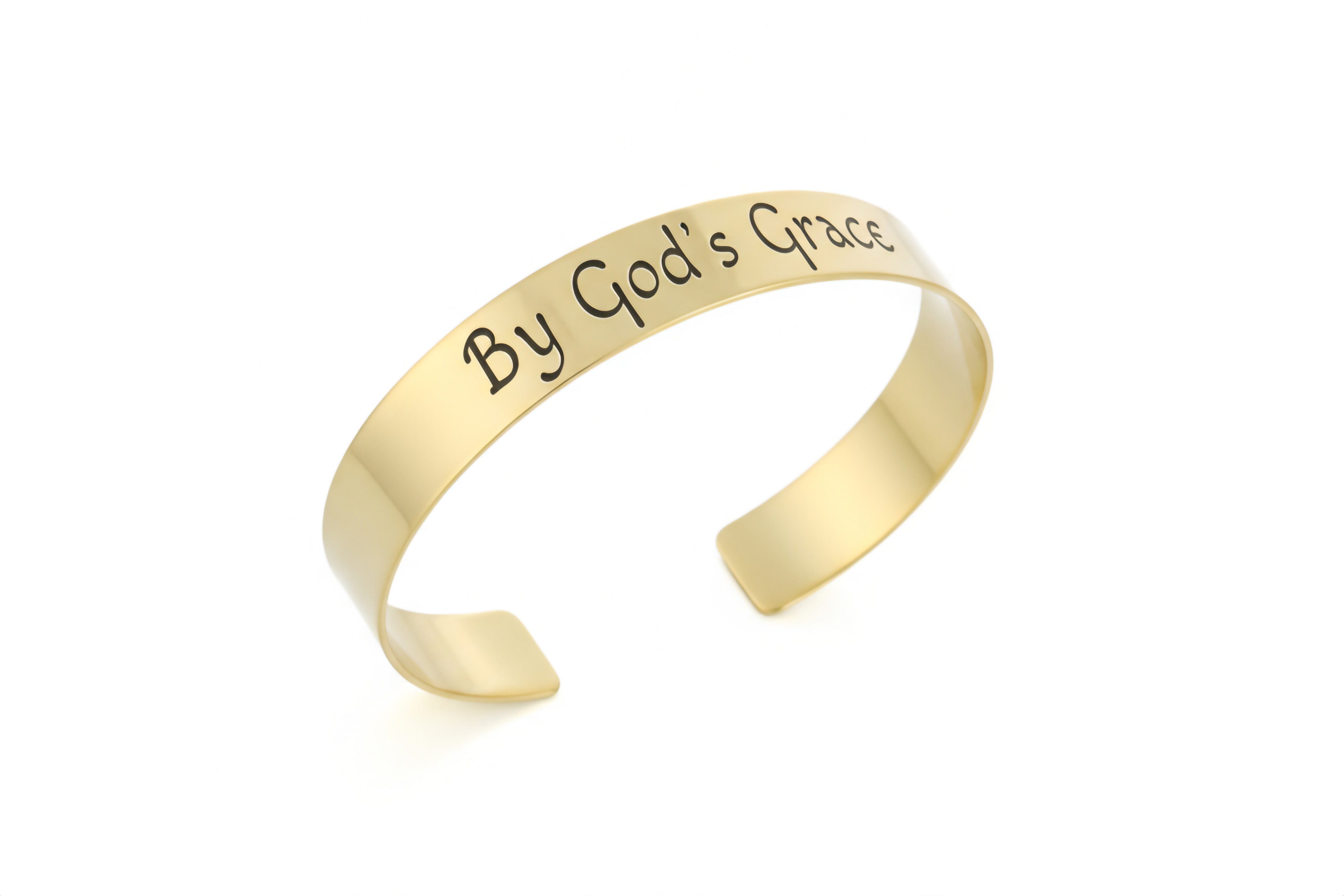 Custom Medieval Font Bracelet