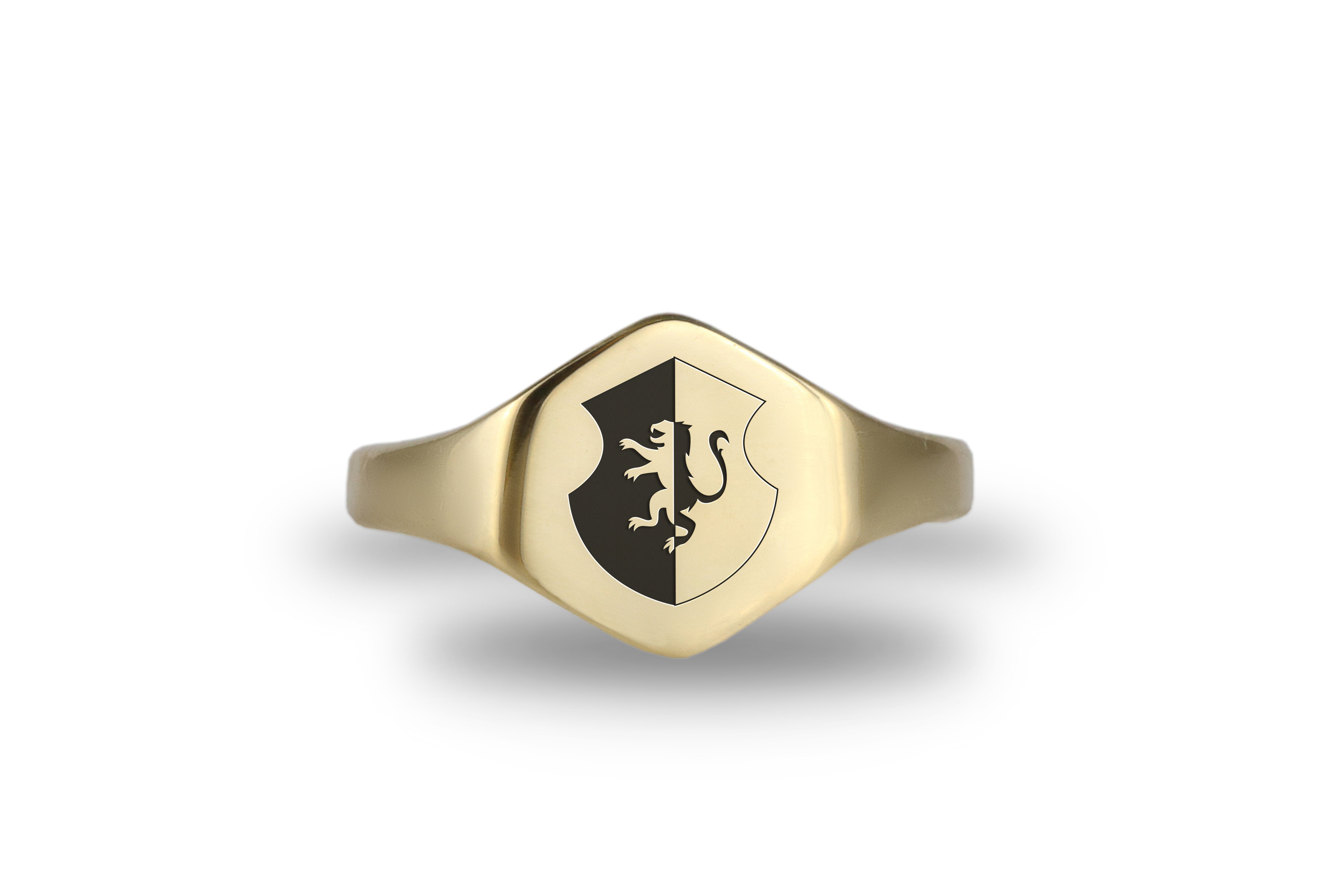 Heraldic Griffin Signet Ring