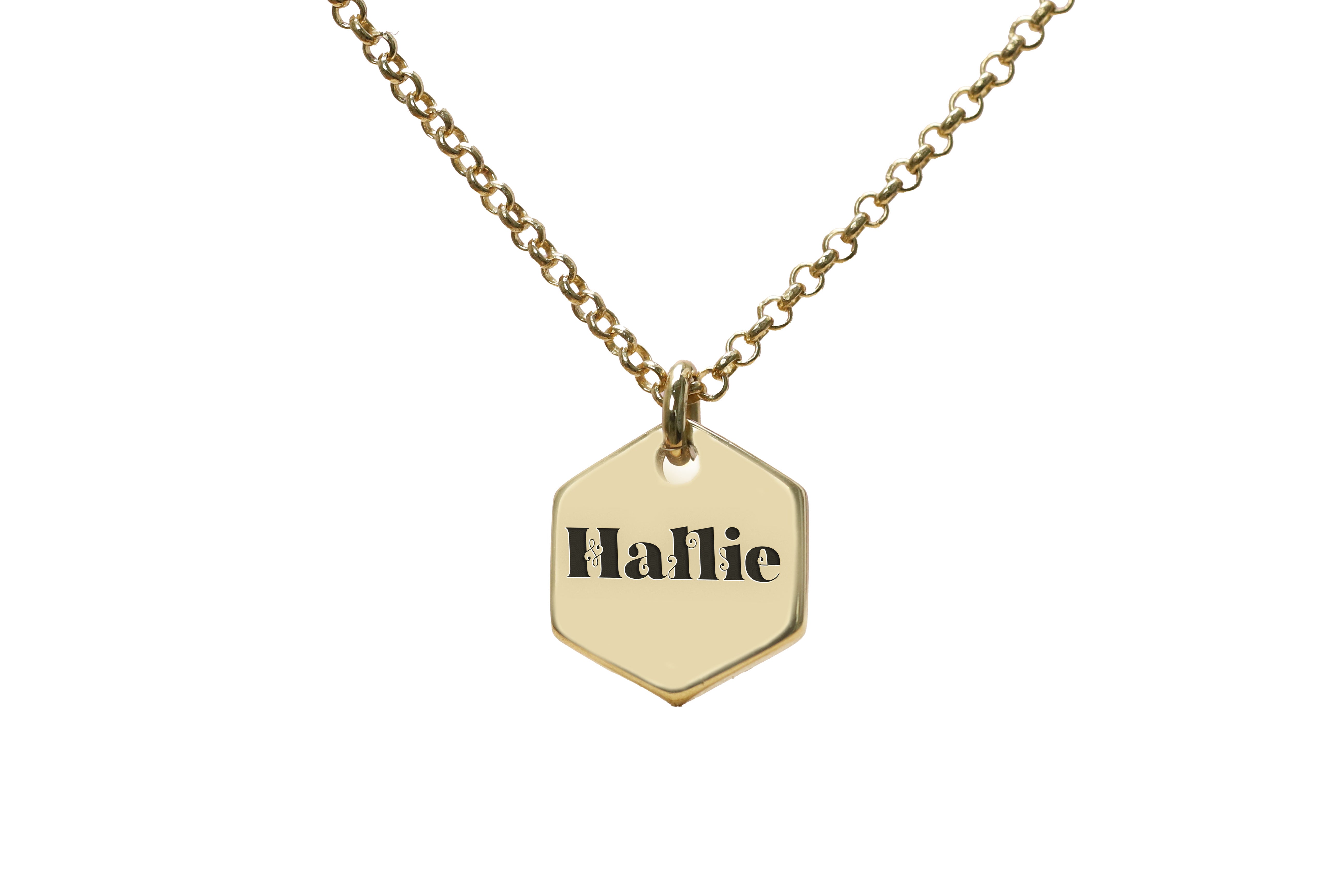 14k Gold Name Necklace