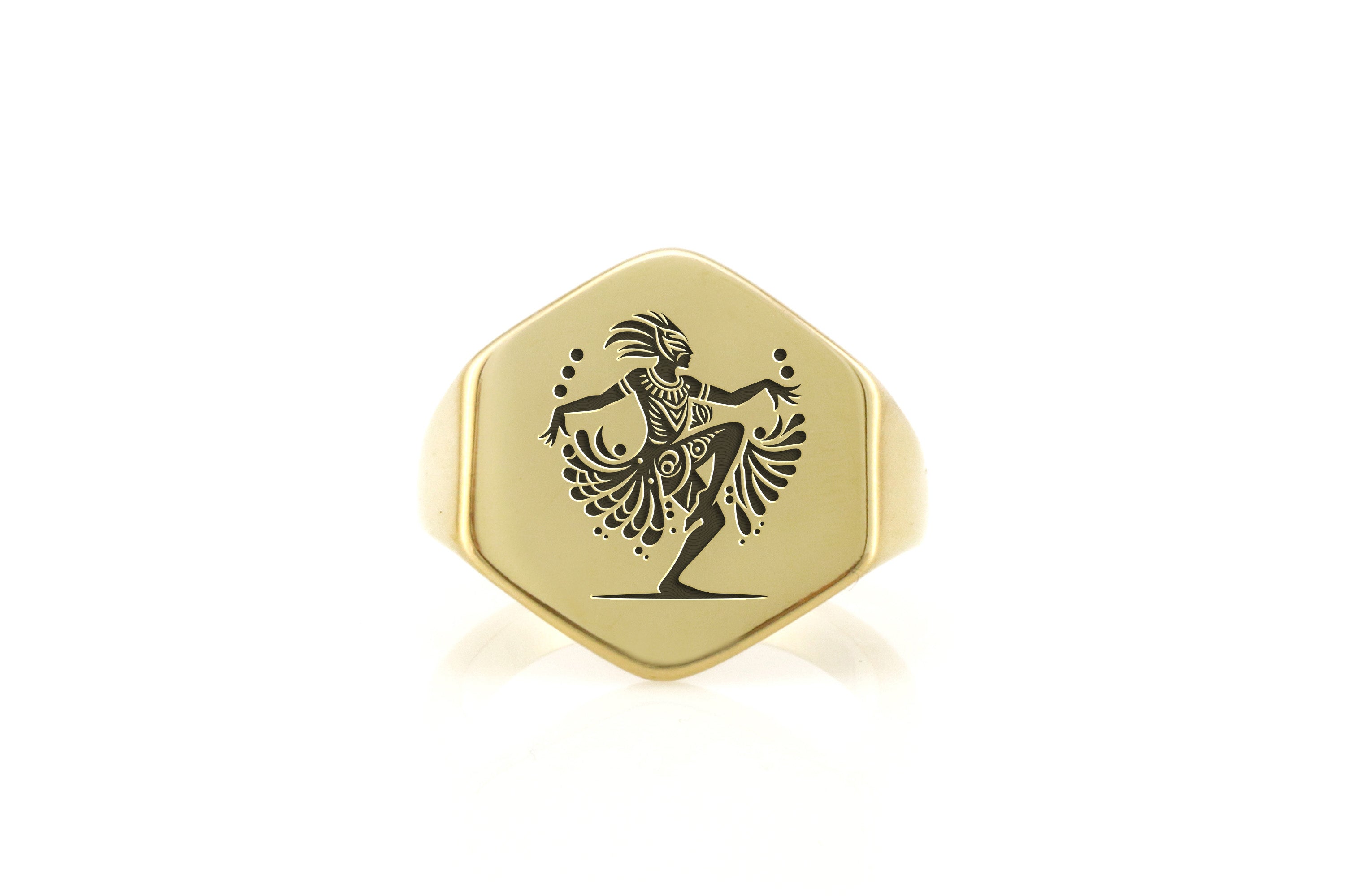 Traditional African Signet Ring