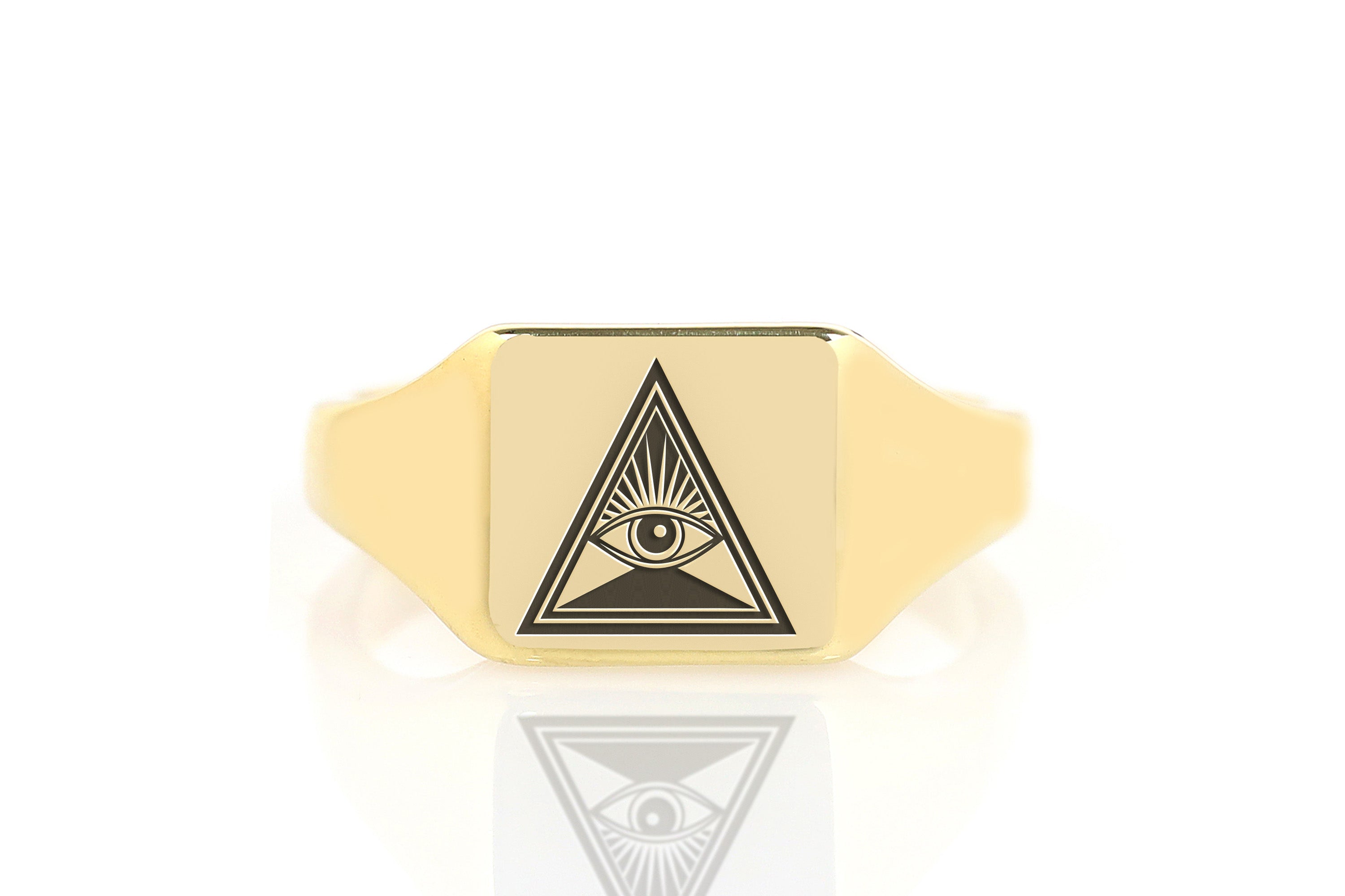 14k Gold Masonic Ring