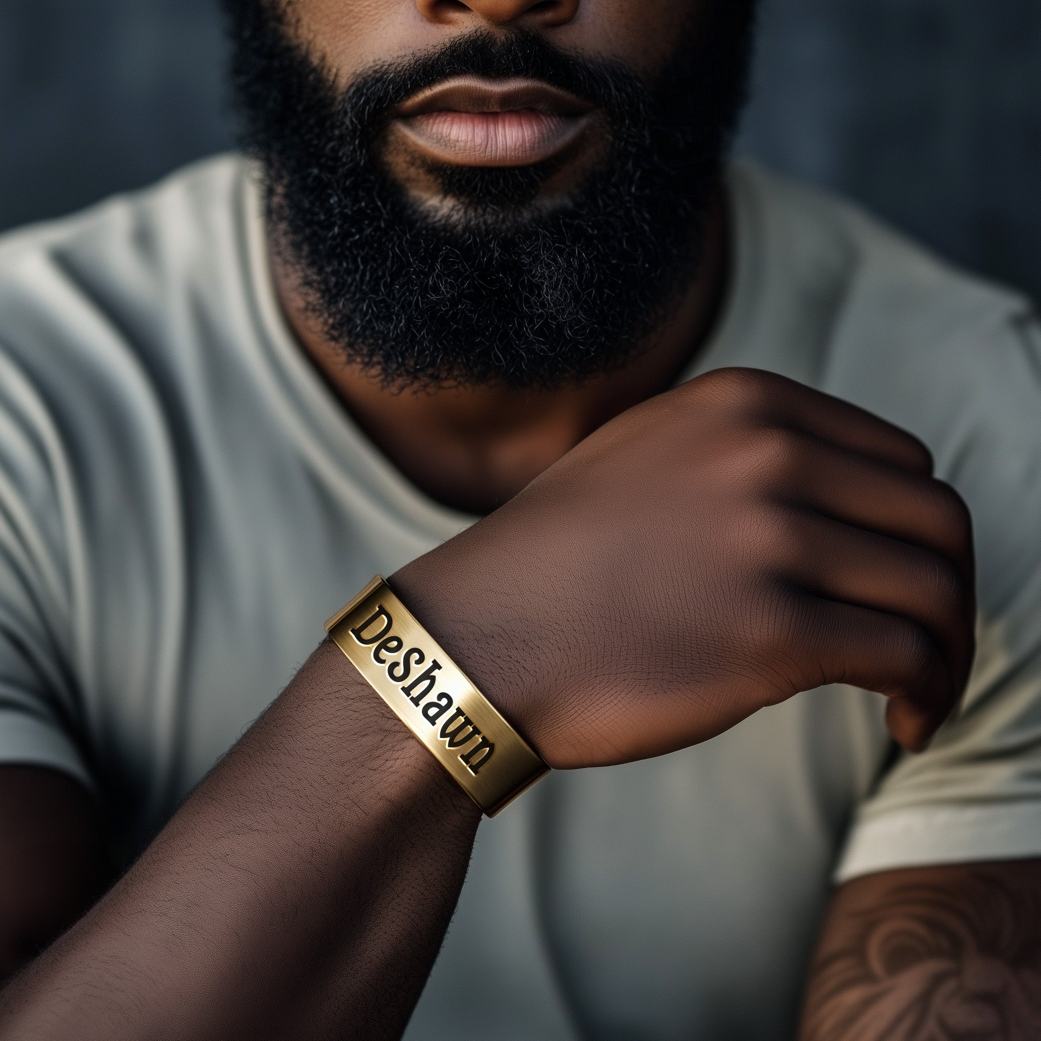 Name Engraving Bracelet