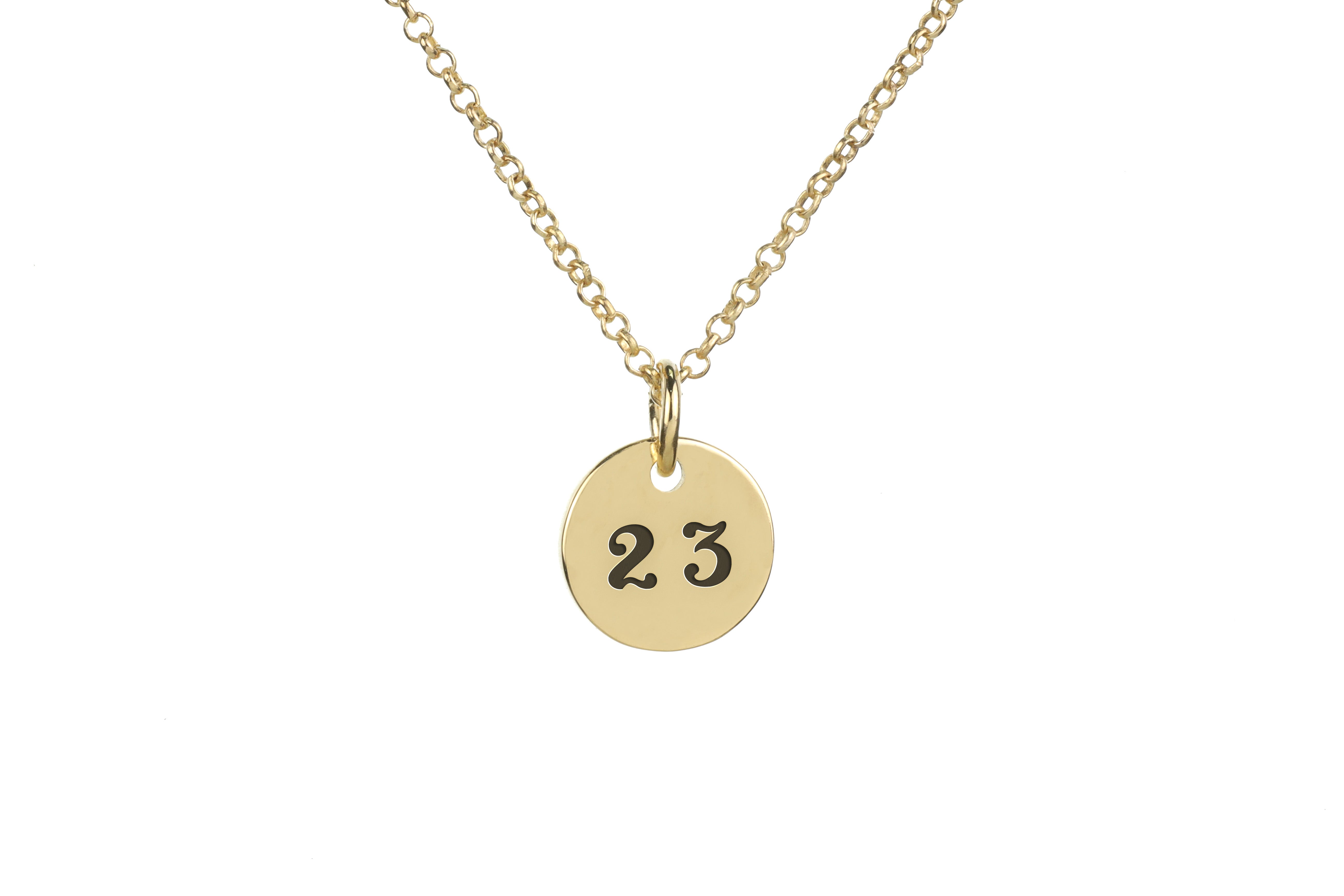 Custom Number Necklace