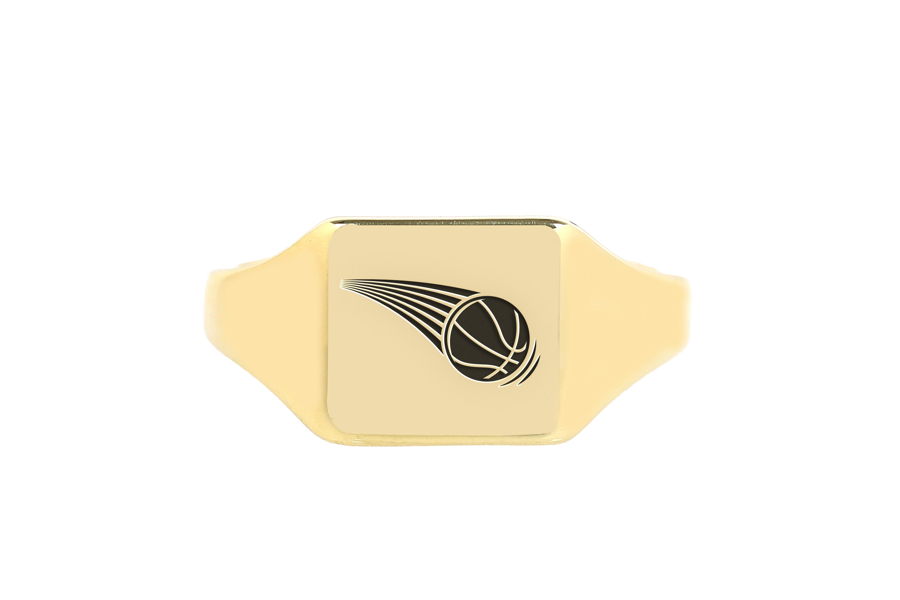 Custom Basketball Signet Ring