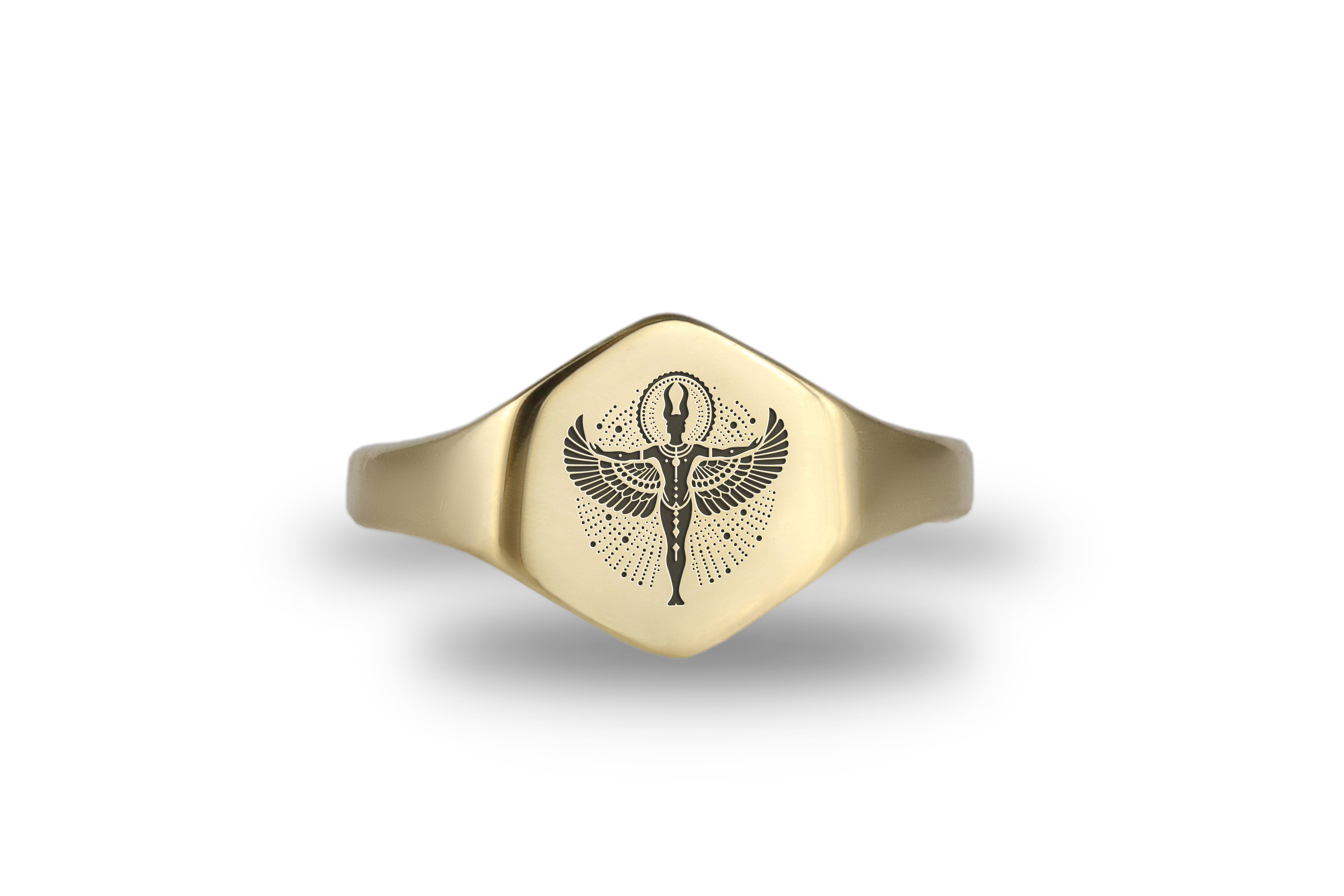 Custom Egyptian God Ring