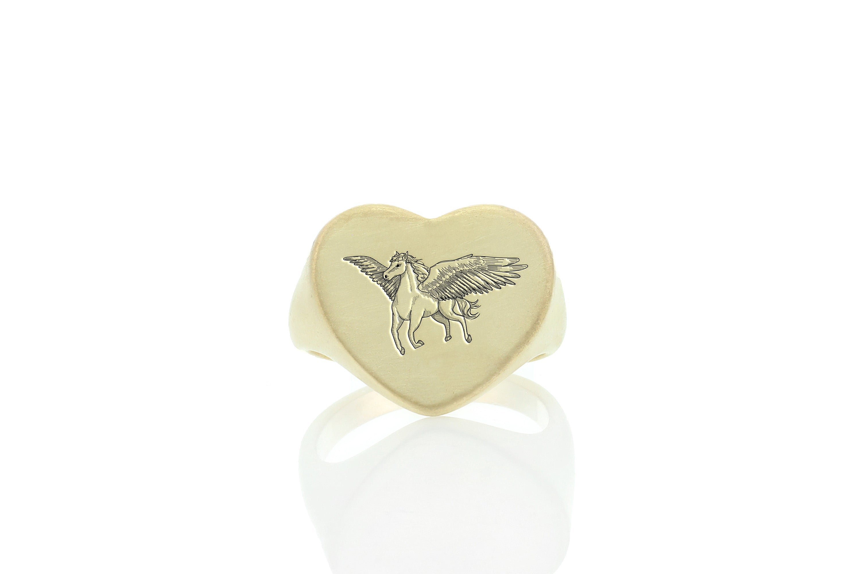Unicorn Signet Ring