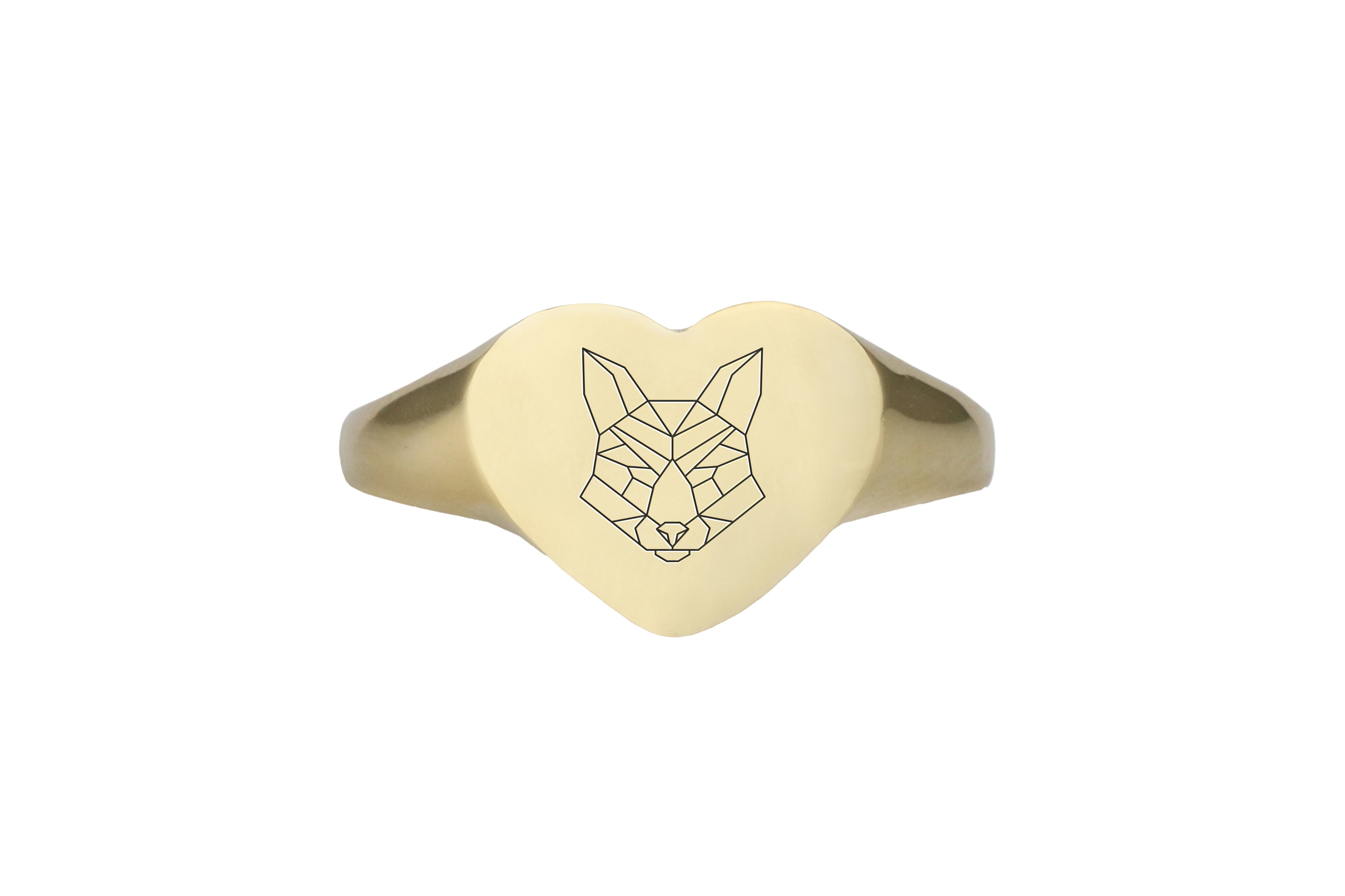 14k Gold Animal Ring