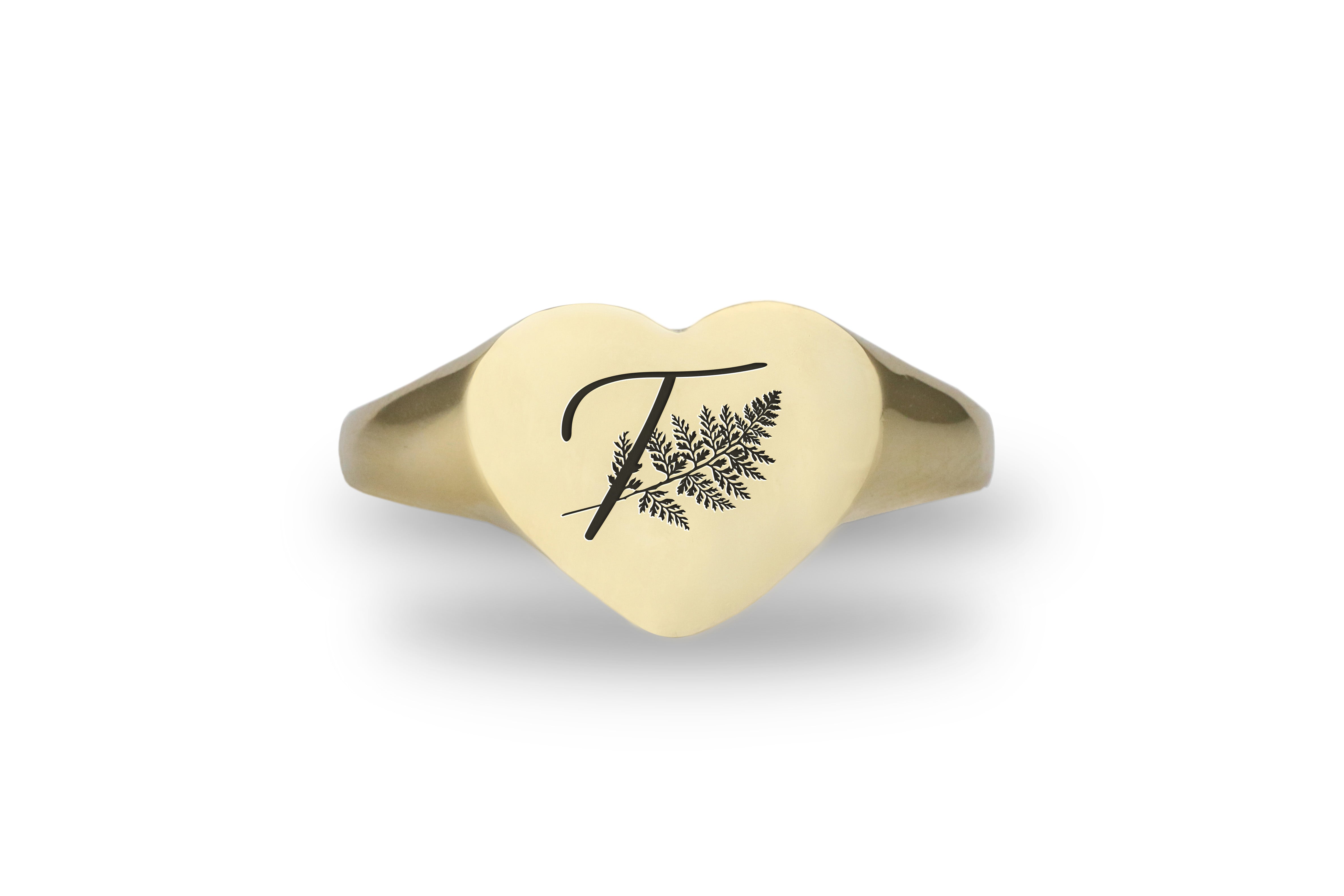 Personalized Initial's Signet Ring