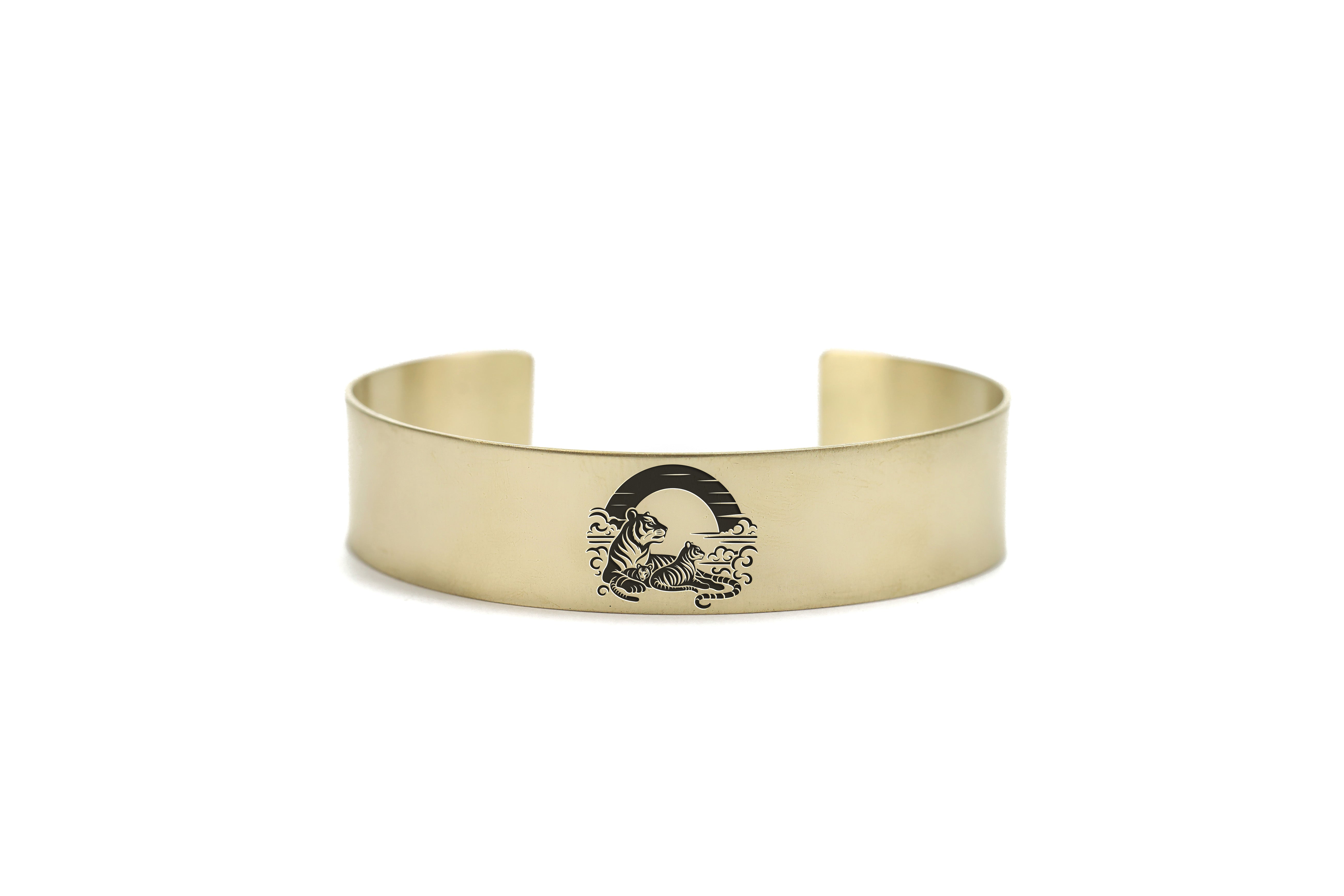 24k Gold Tiger Bracelet