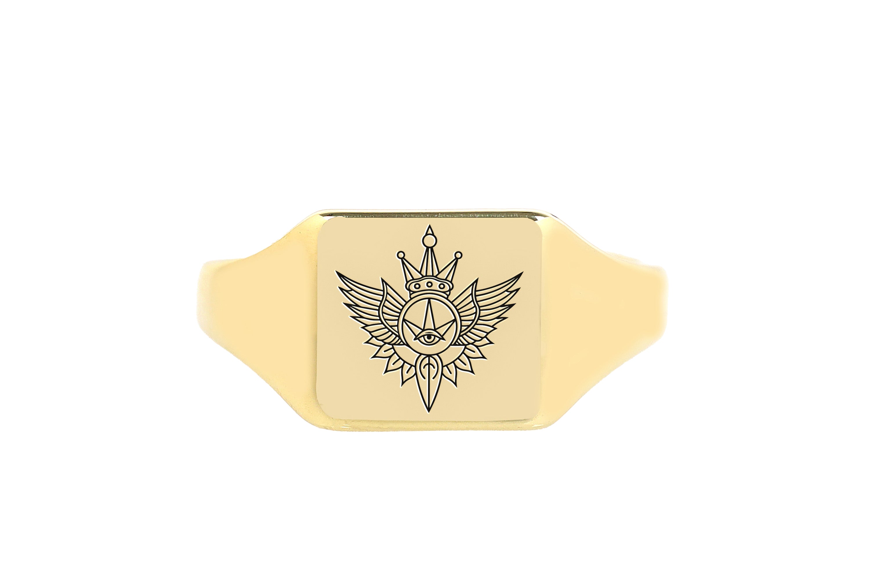 14k Gold Masonic Ring