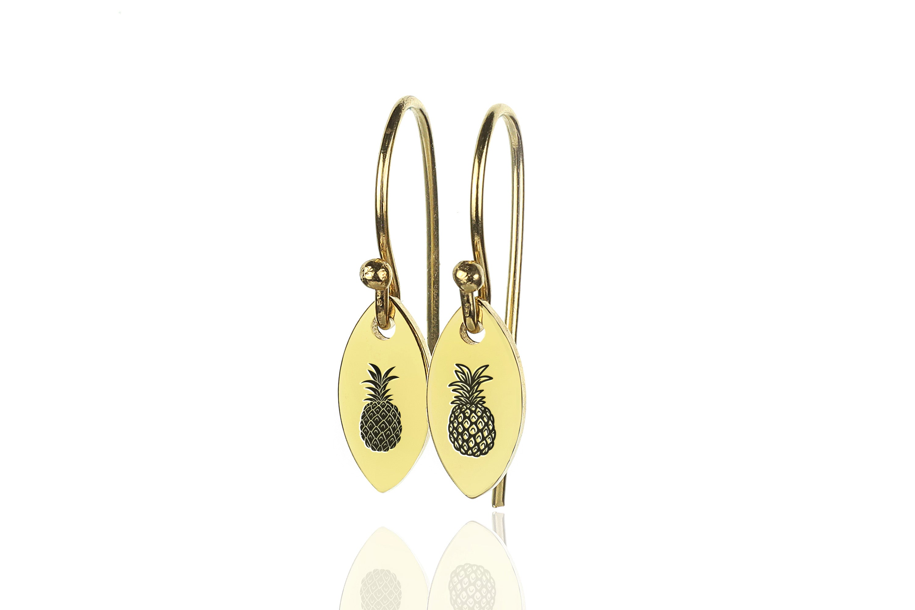 Pineapple Dangle Earrings