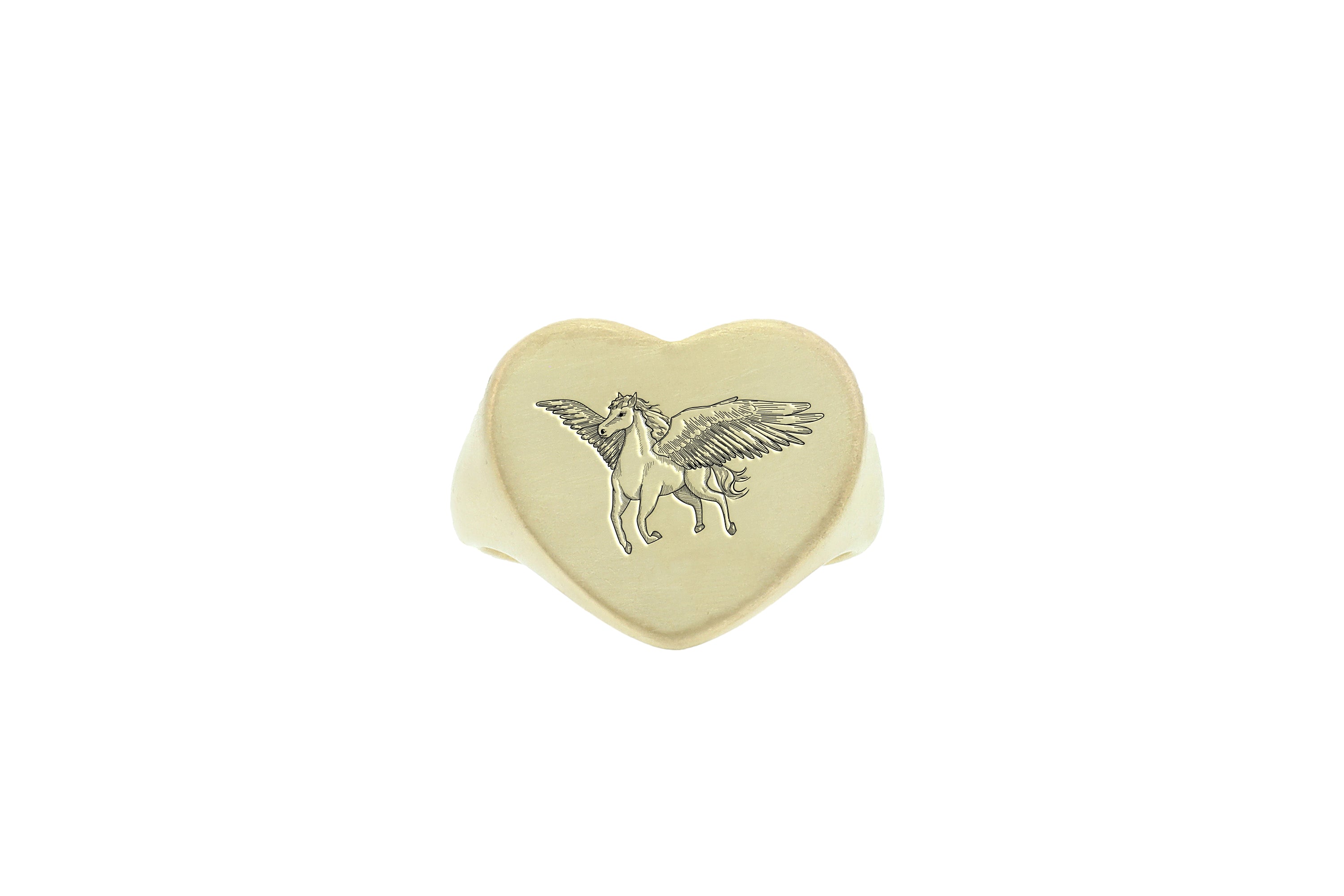 Unicorn Signet Ring