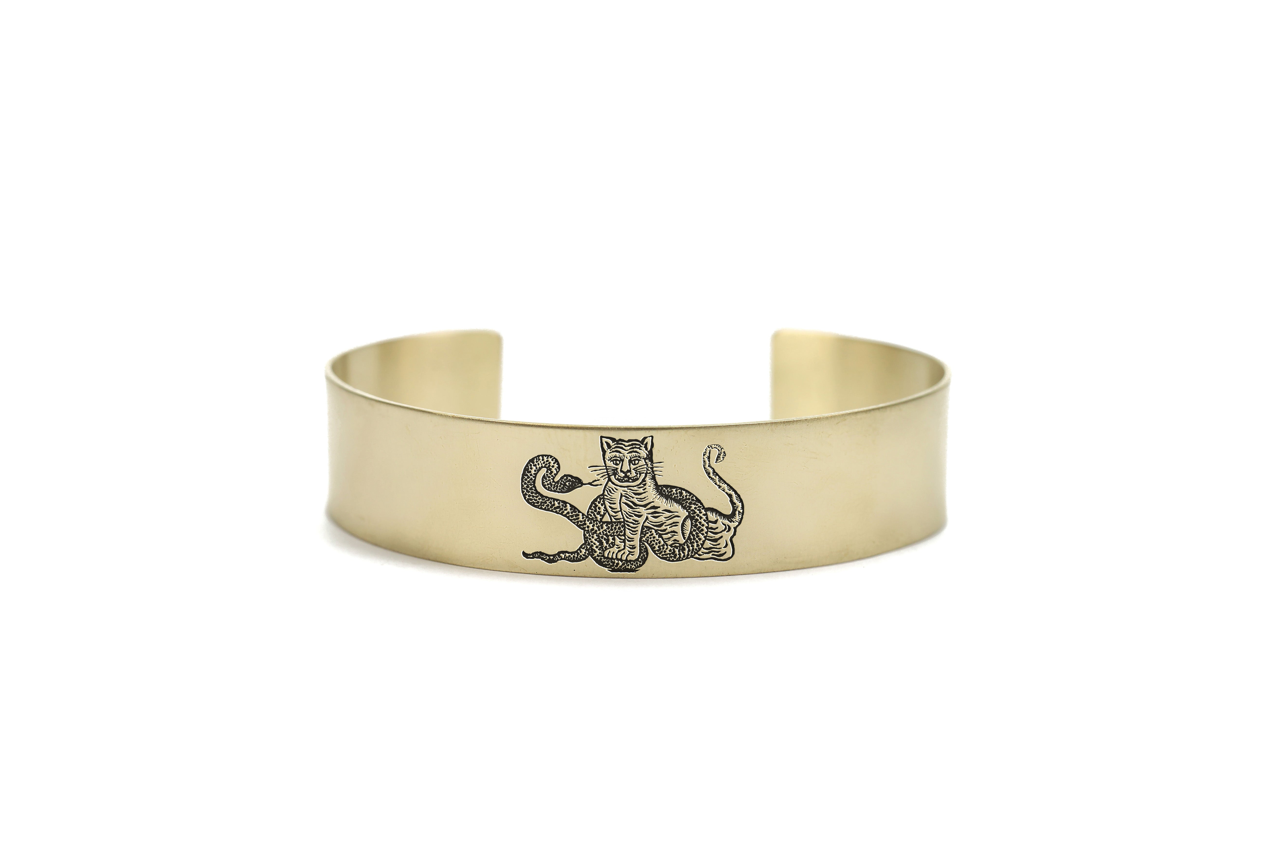 Japanese Tiger Gold Bracelet