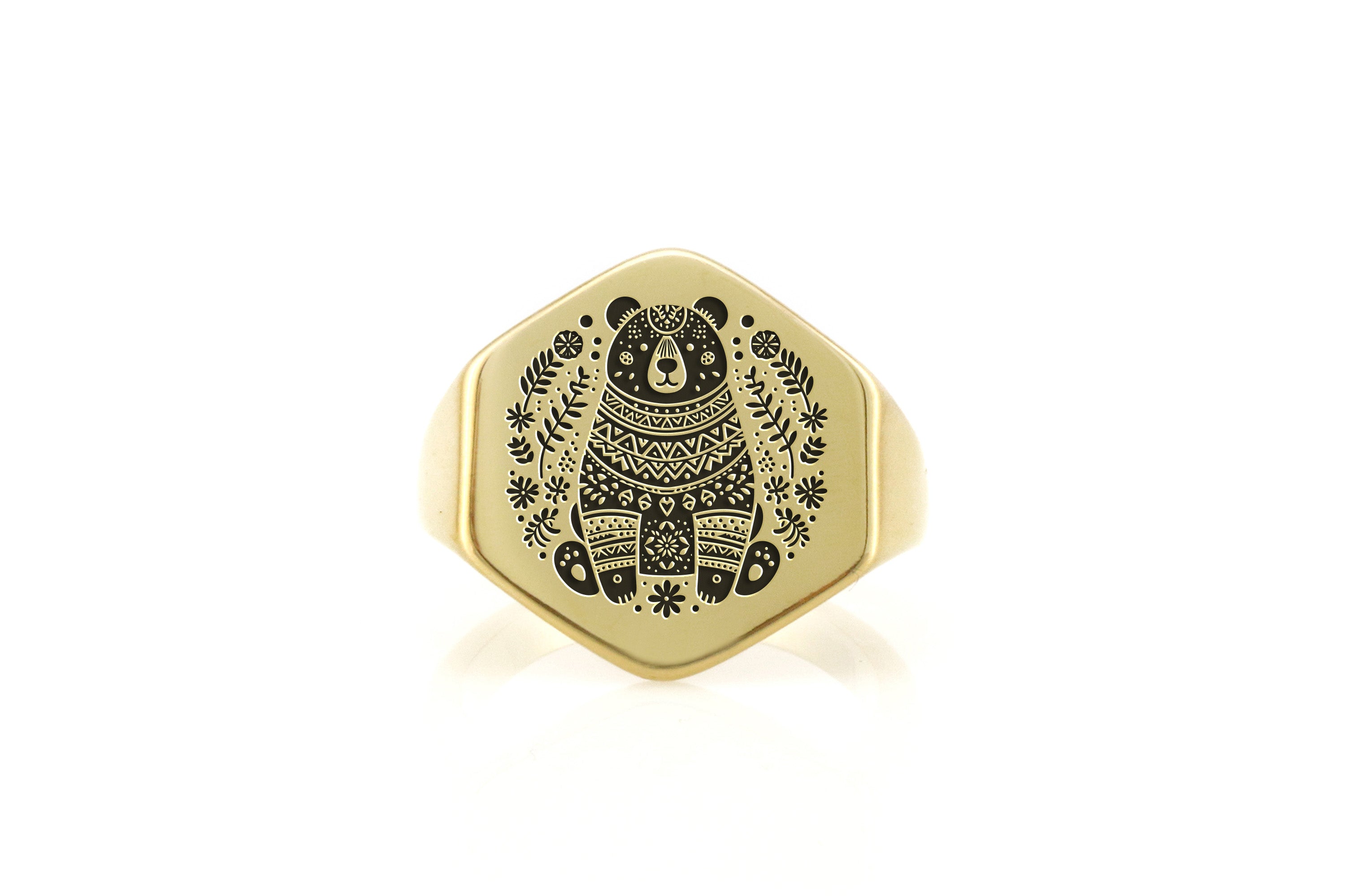 Wild Harmony Bear Ring