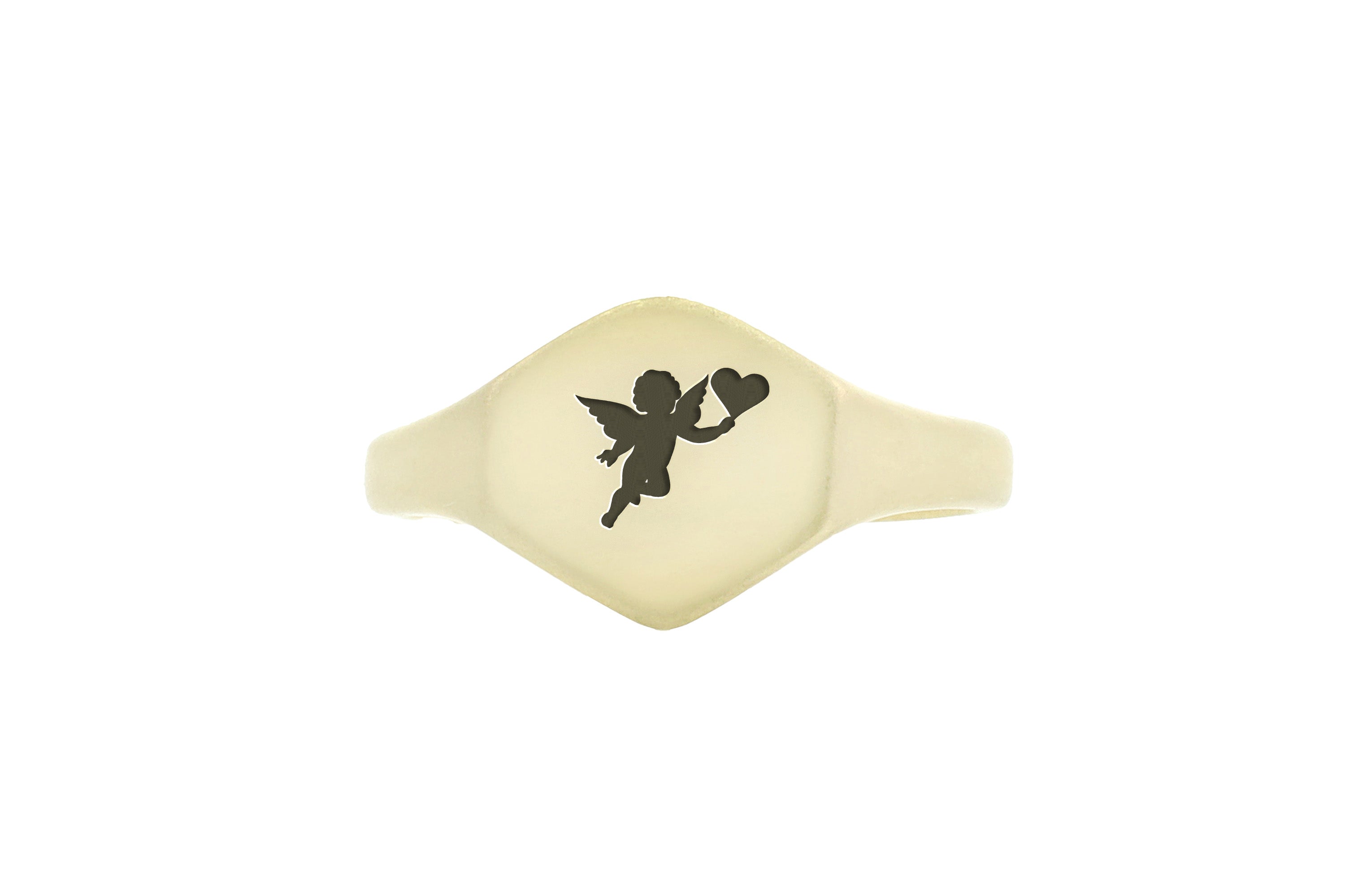 Cupid Engraved Ring
