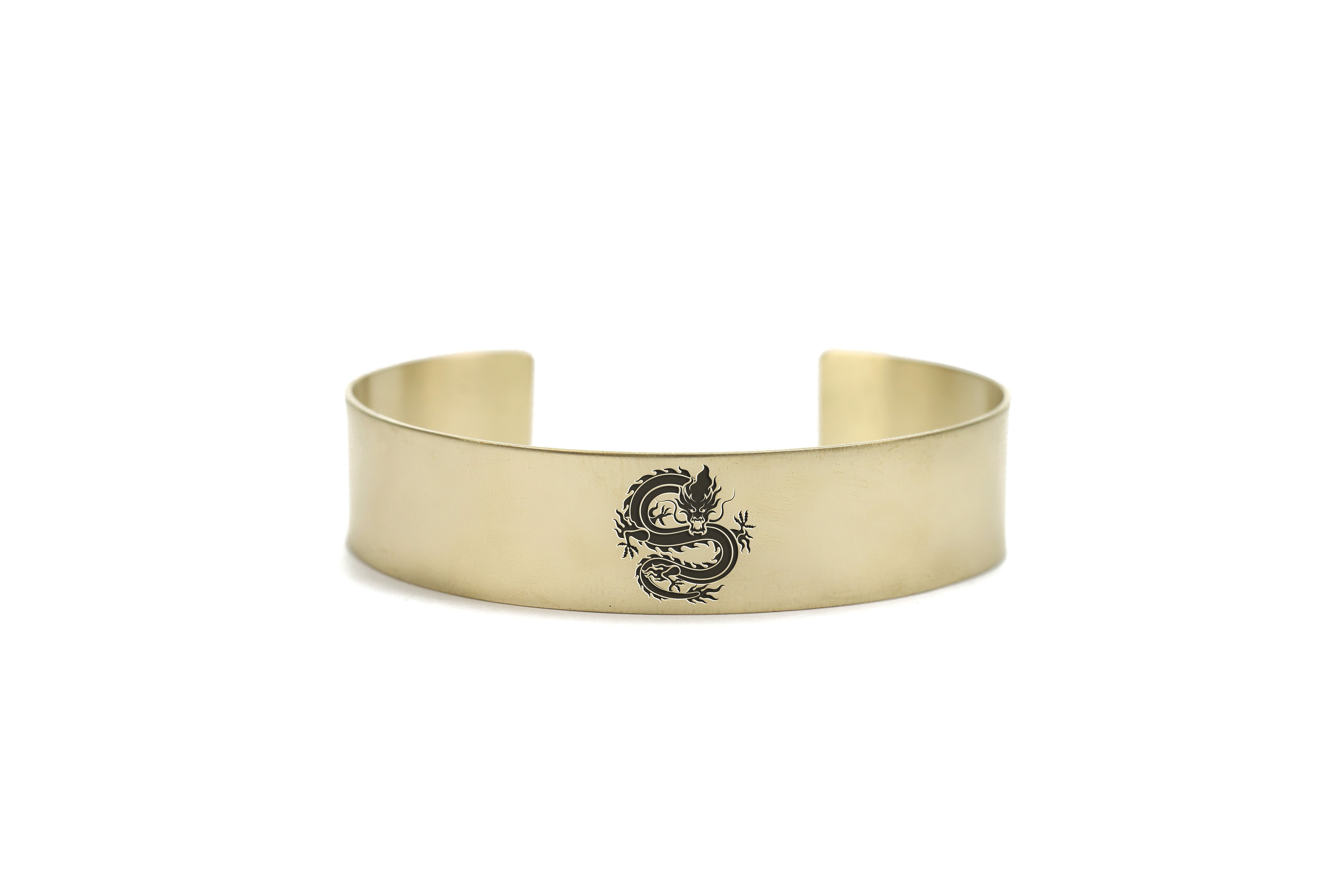 24k Gold Dragon Bracelet