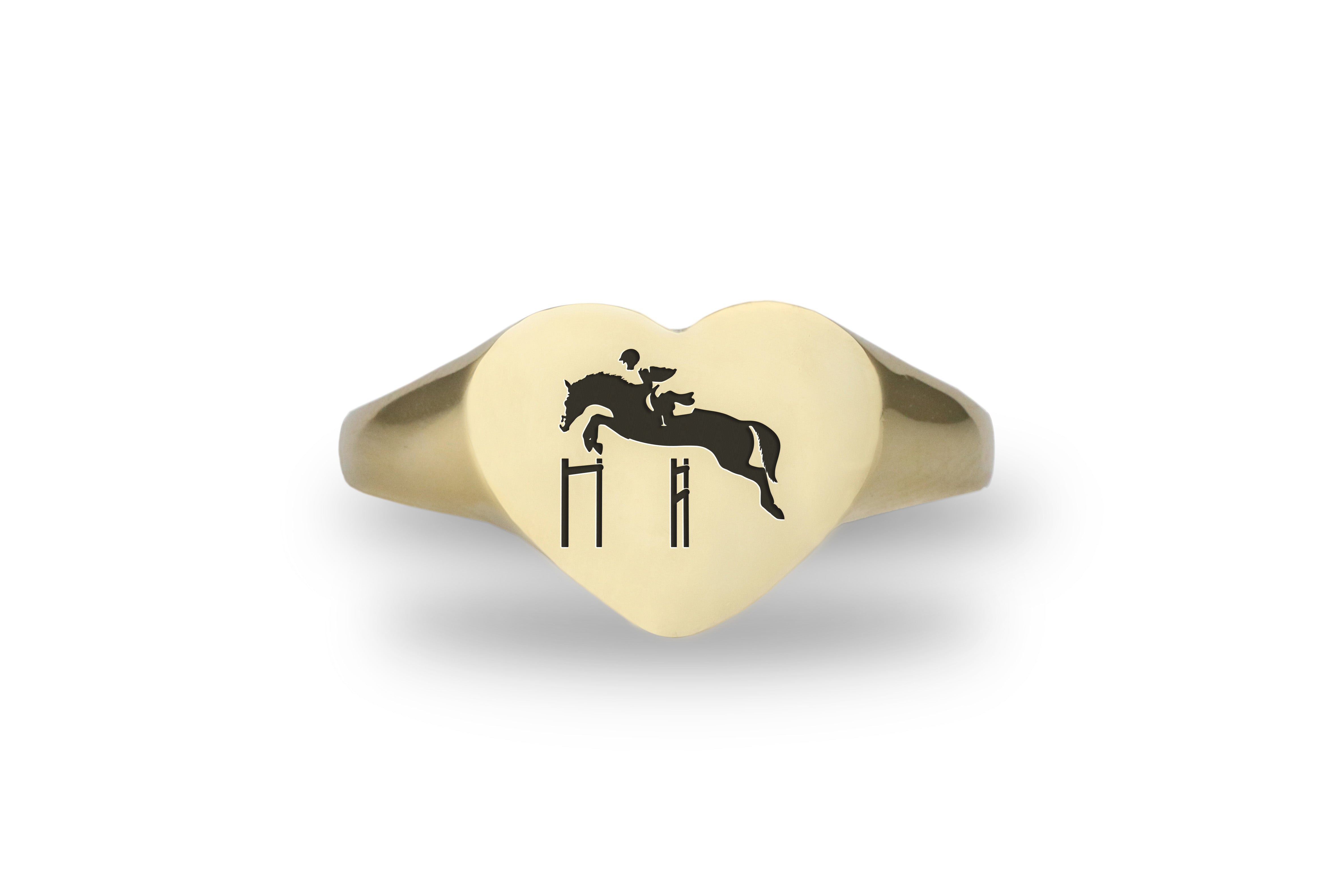 Personalized Equestrian Ring