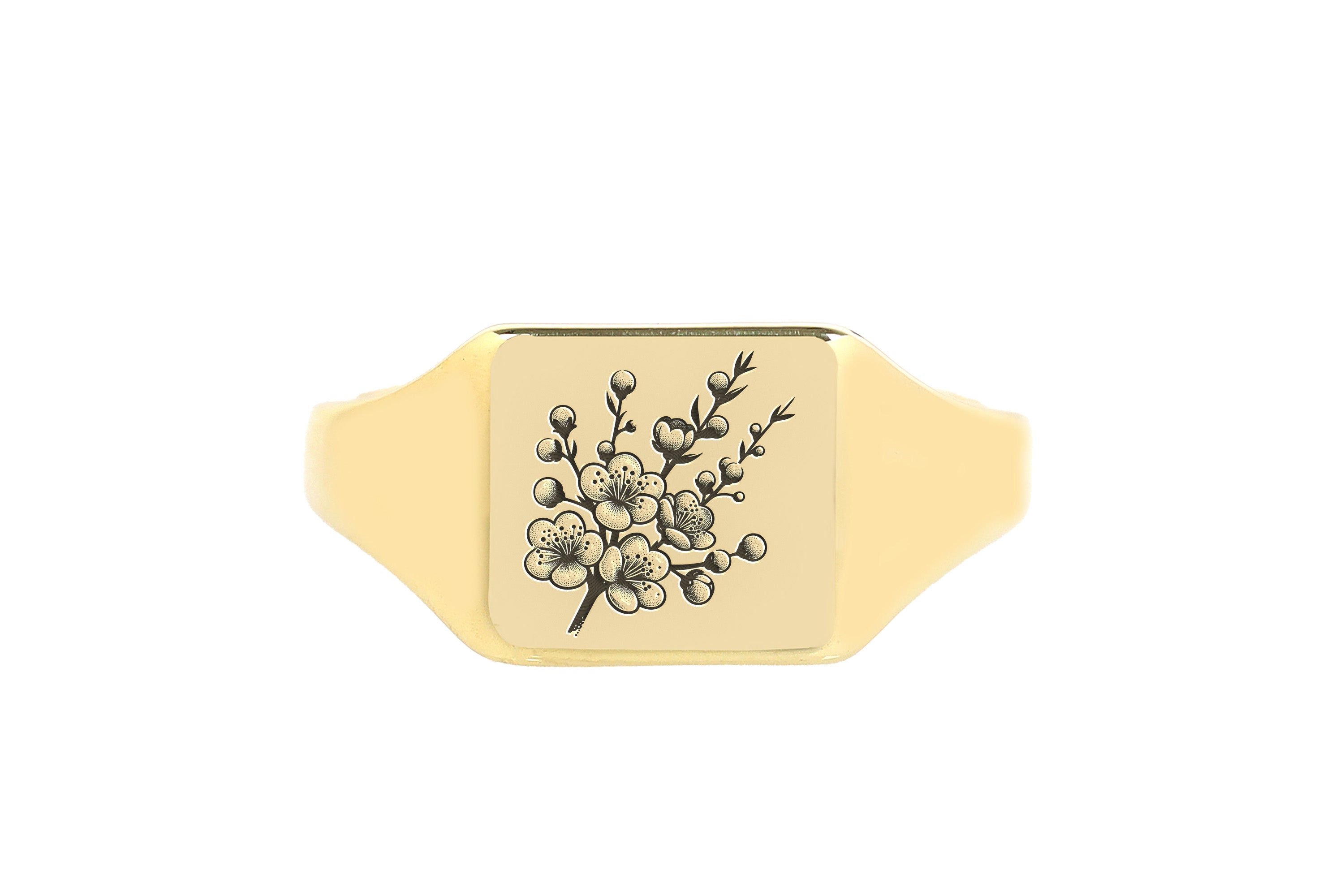 Delicate Cherry Blossom Ring