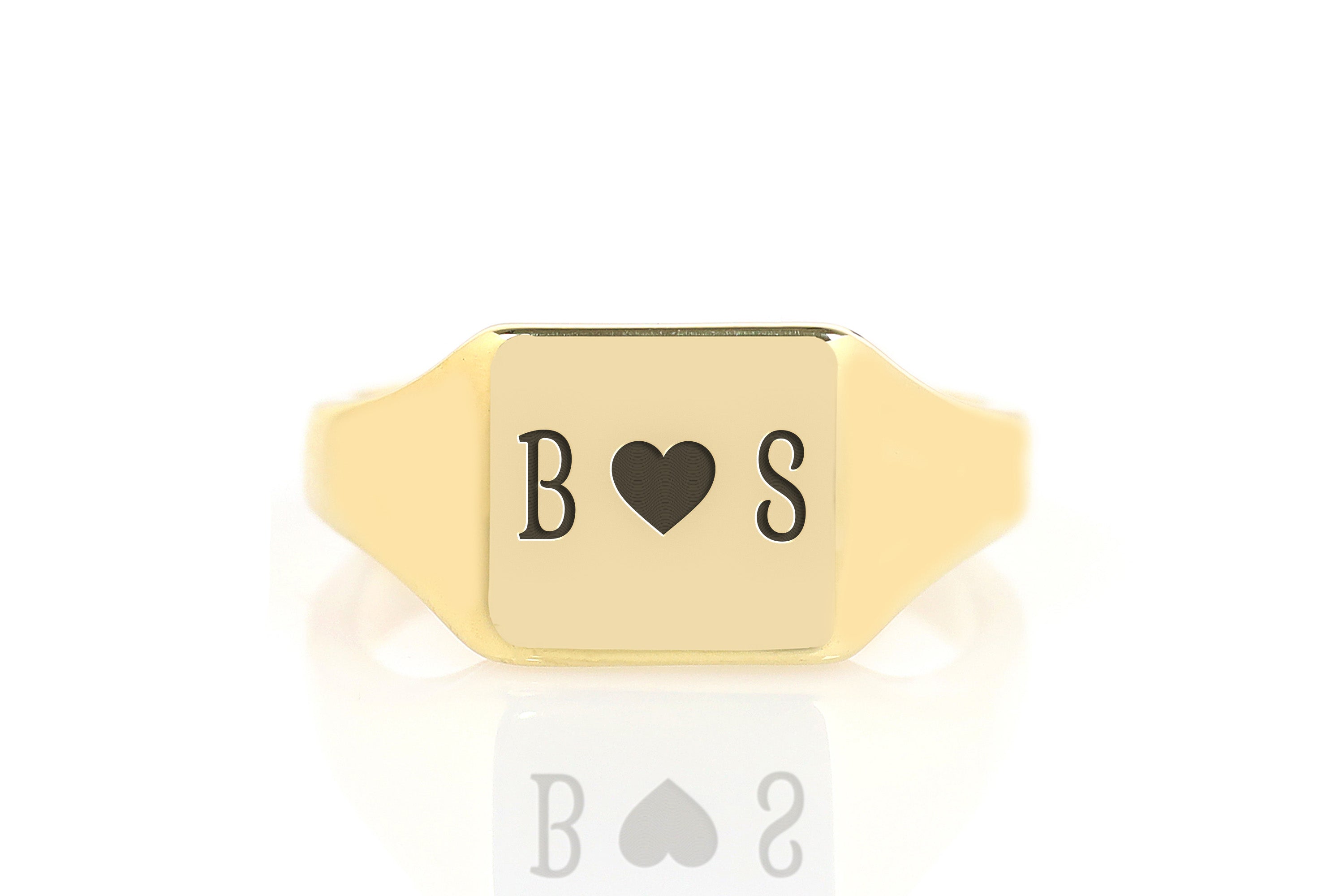 Couples Name Initial's Ring