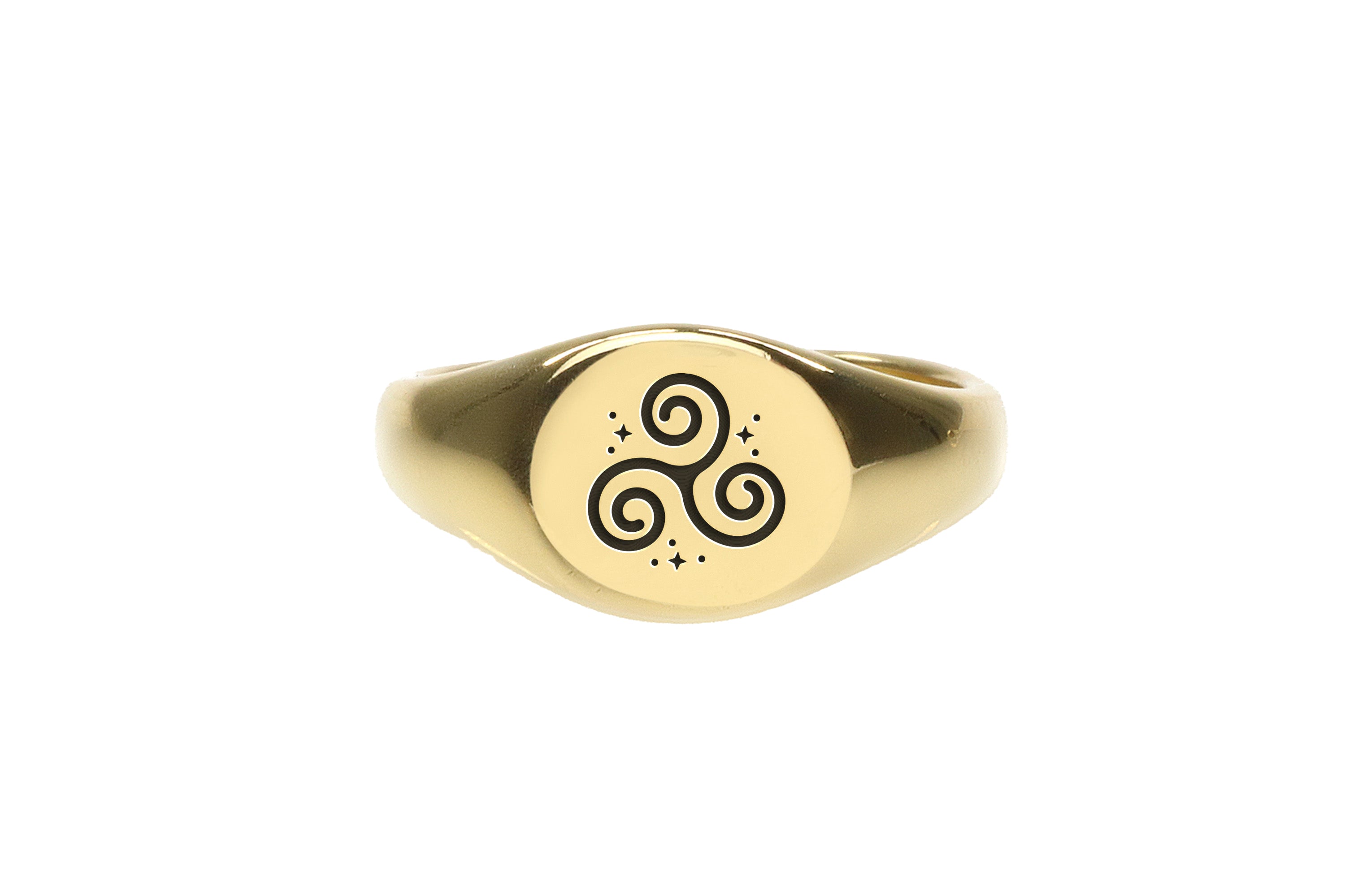Wiccan Symbol Signet Ring
