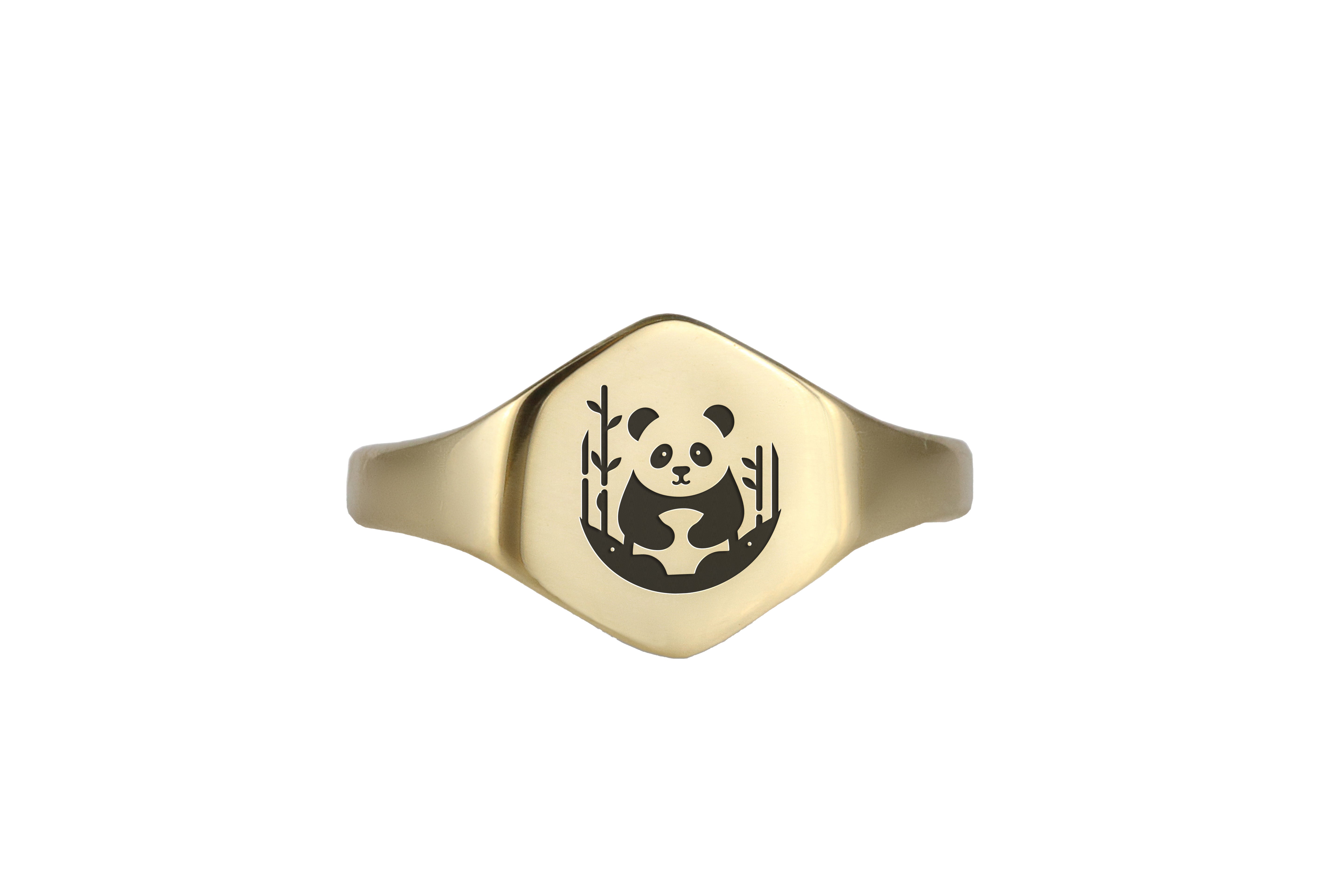 Custom Panda Ring