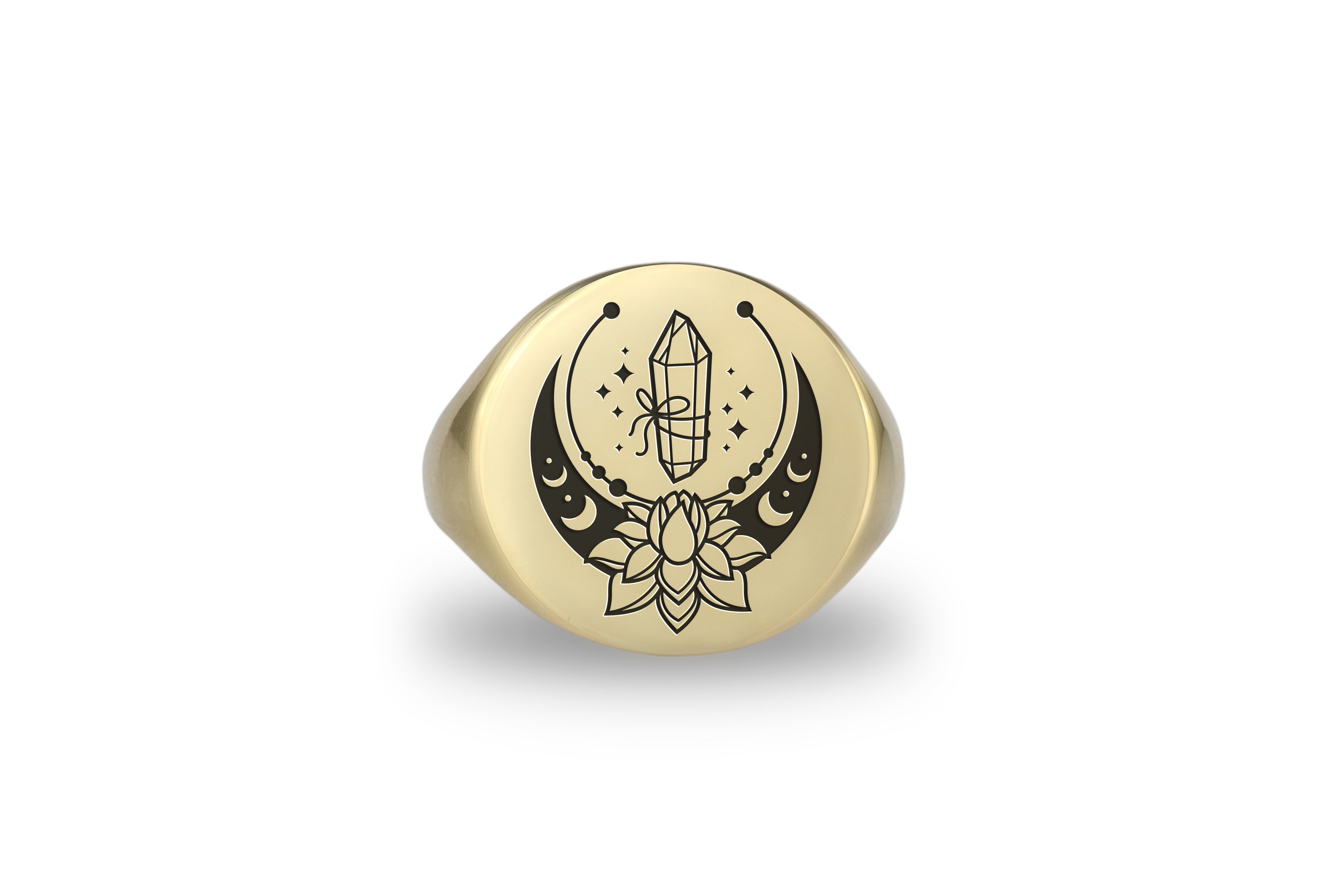 Custom Mystical Signet Ring