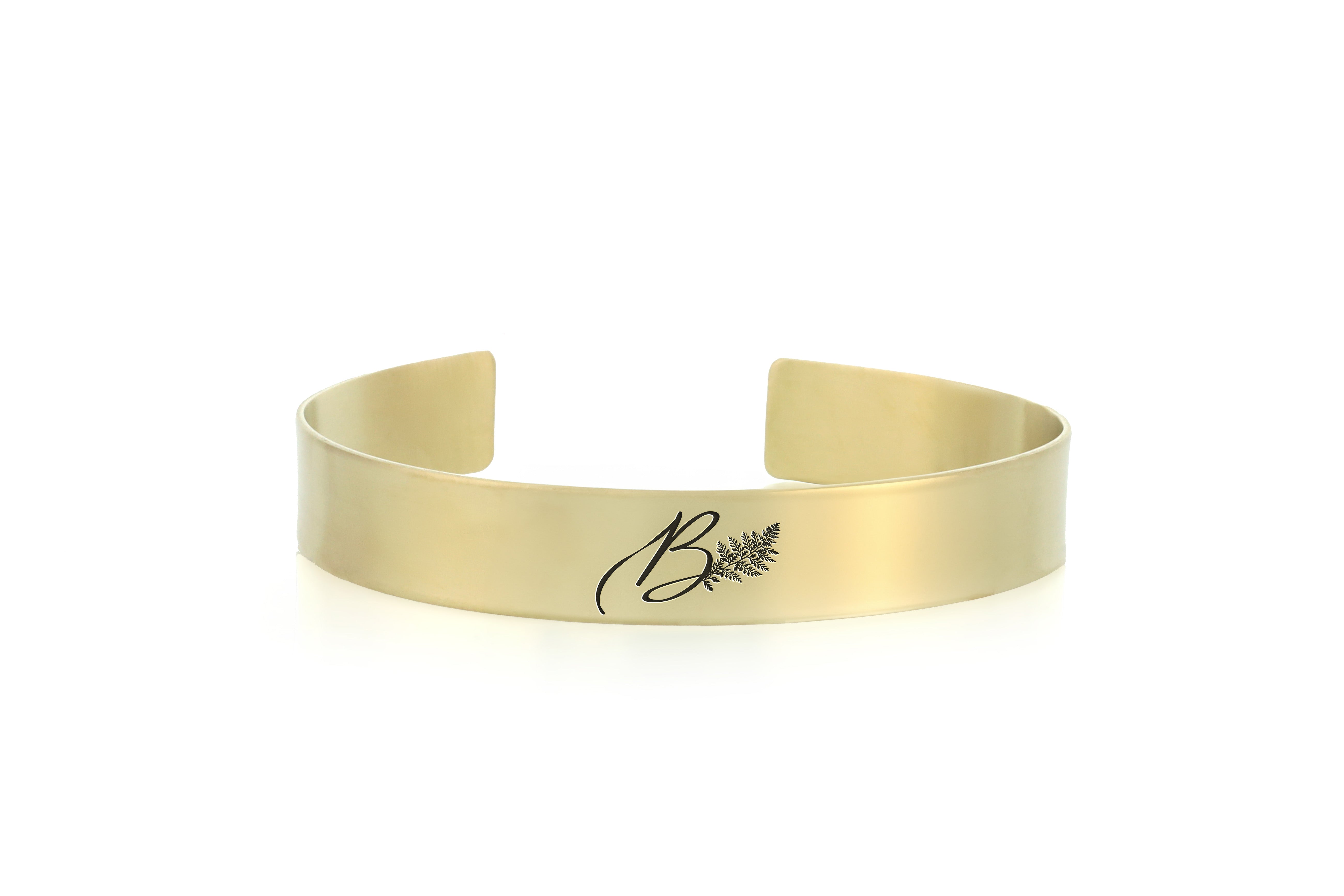 Engraved Initials Bracelet