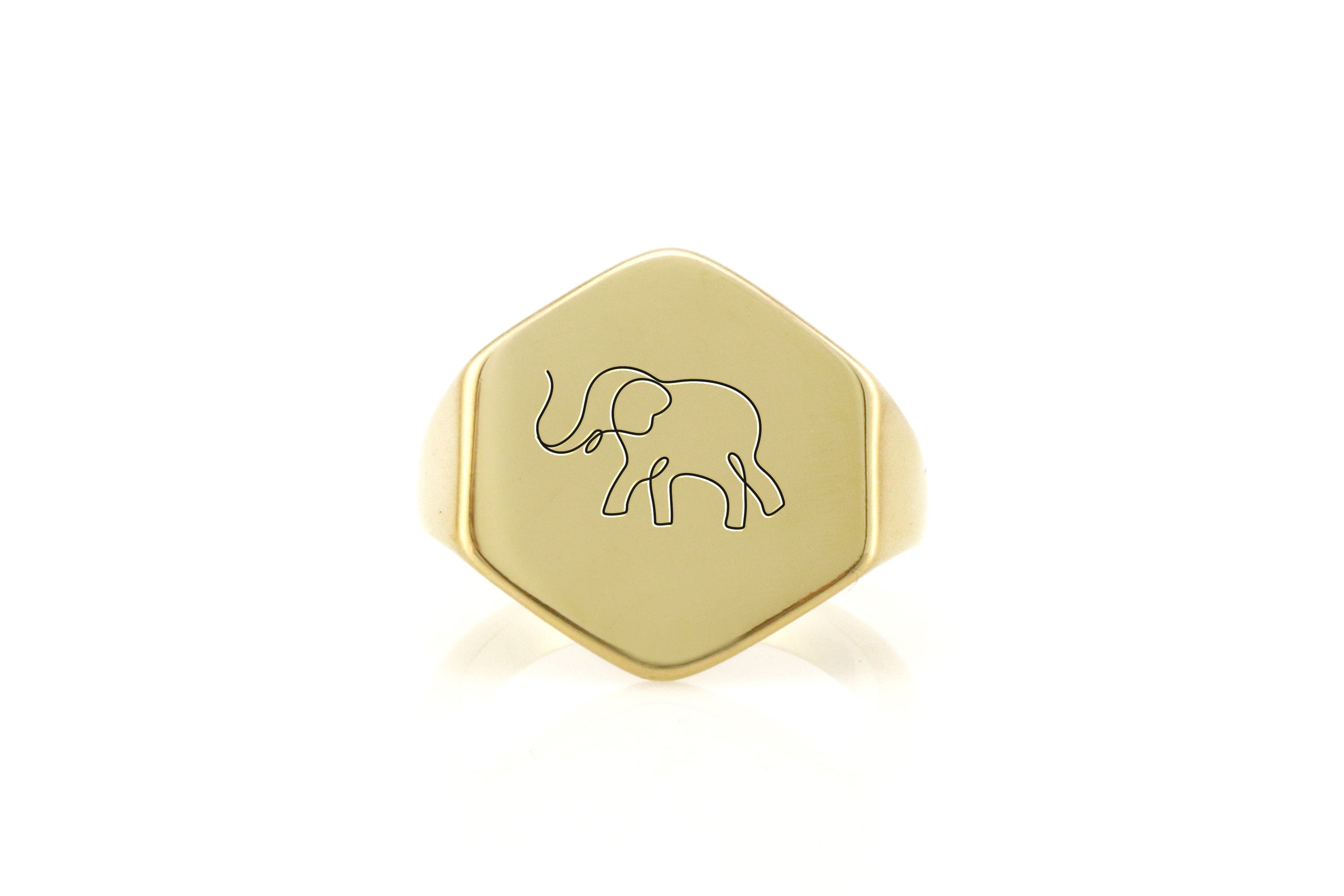 Animals Lines Ring