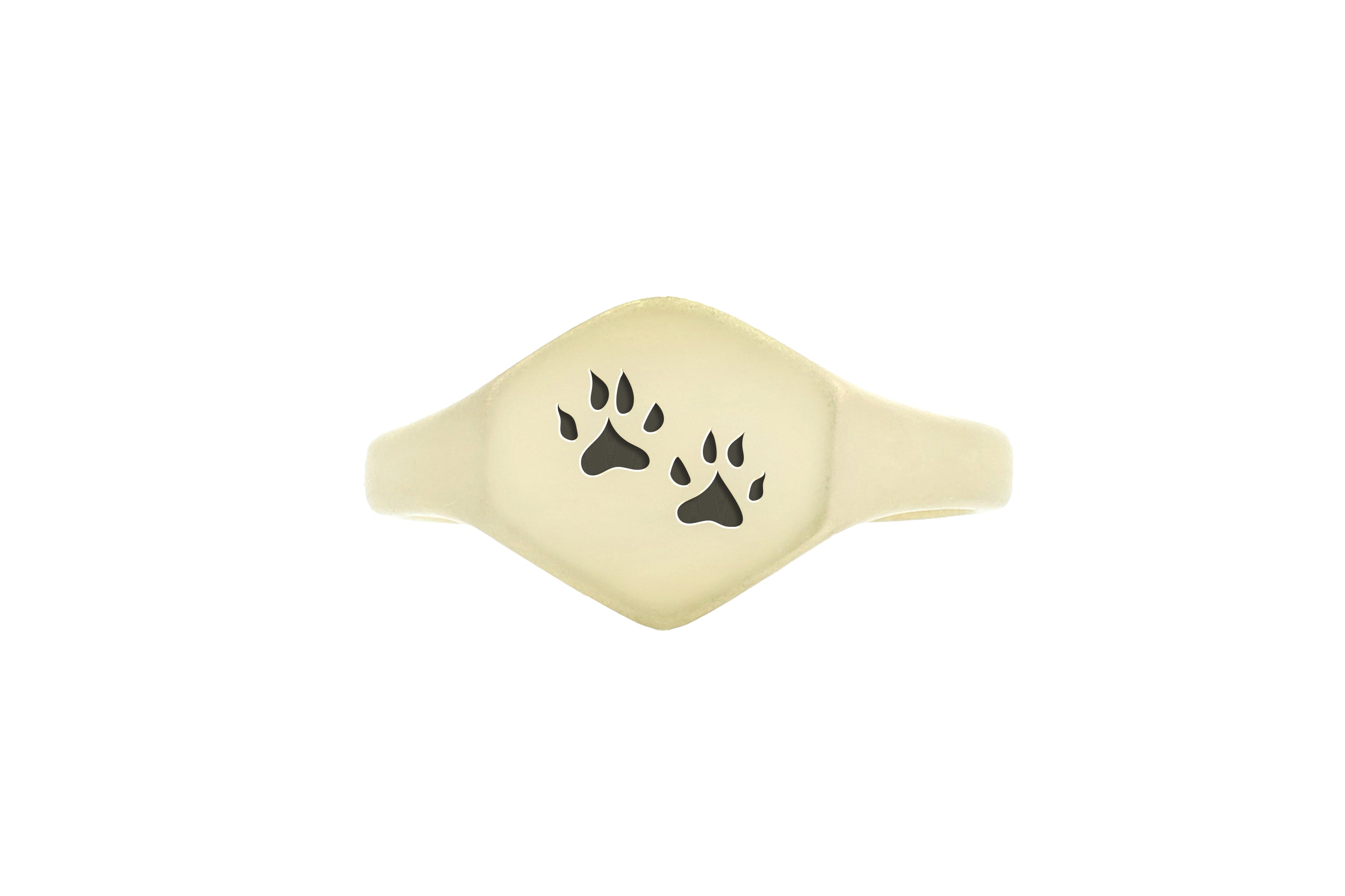 Dog Paw Pattern Ring