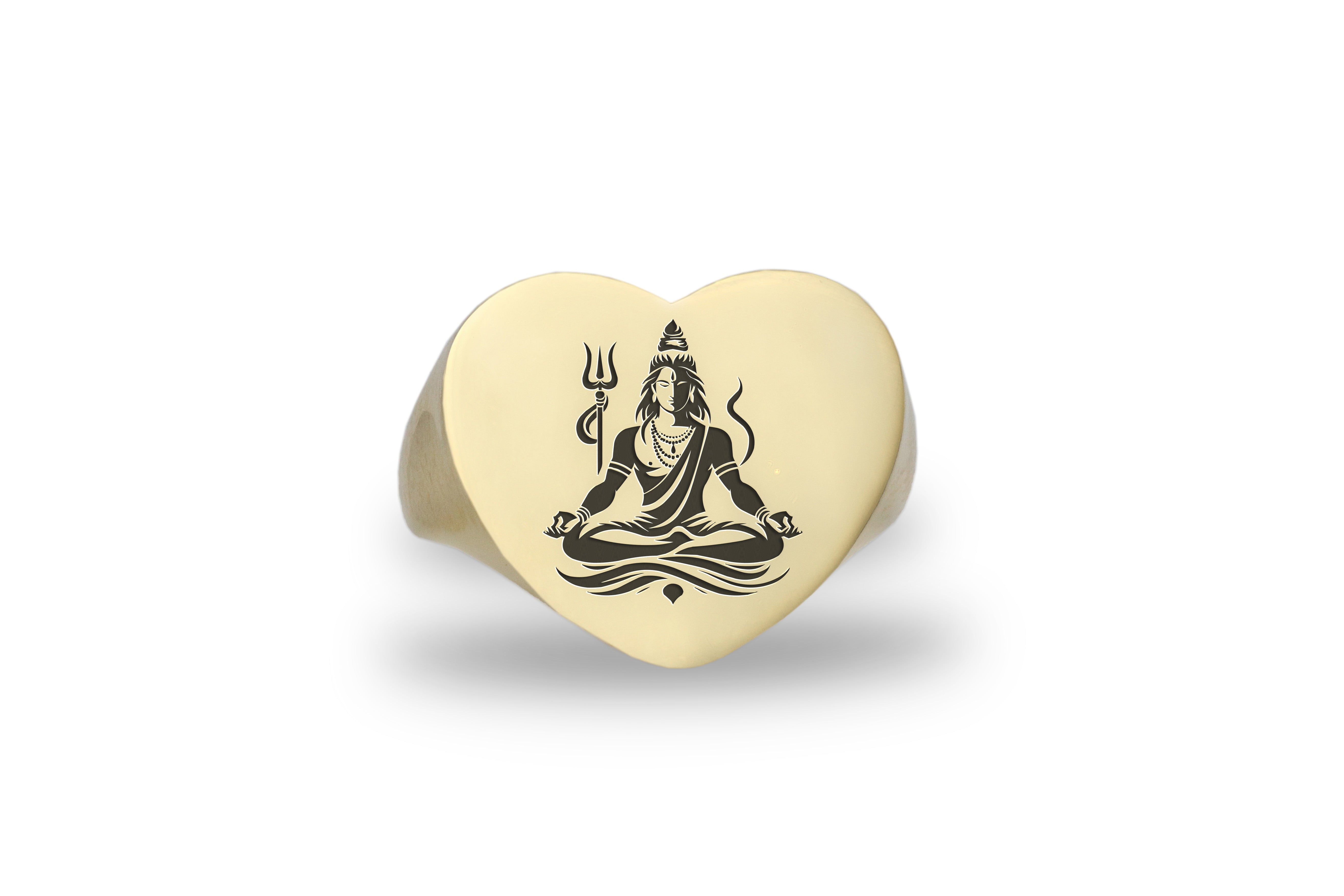 Personalized Hindu Ring