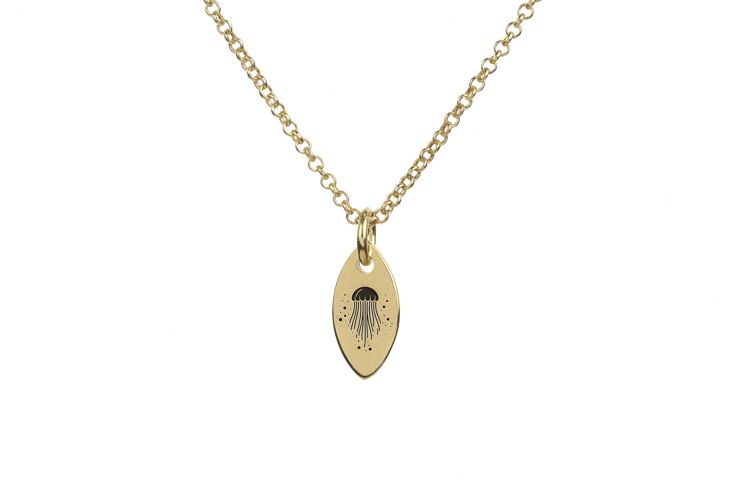 Jellyfish Charm Necklace