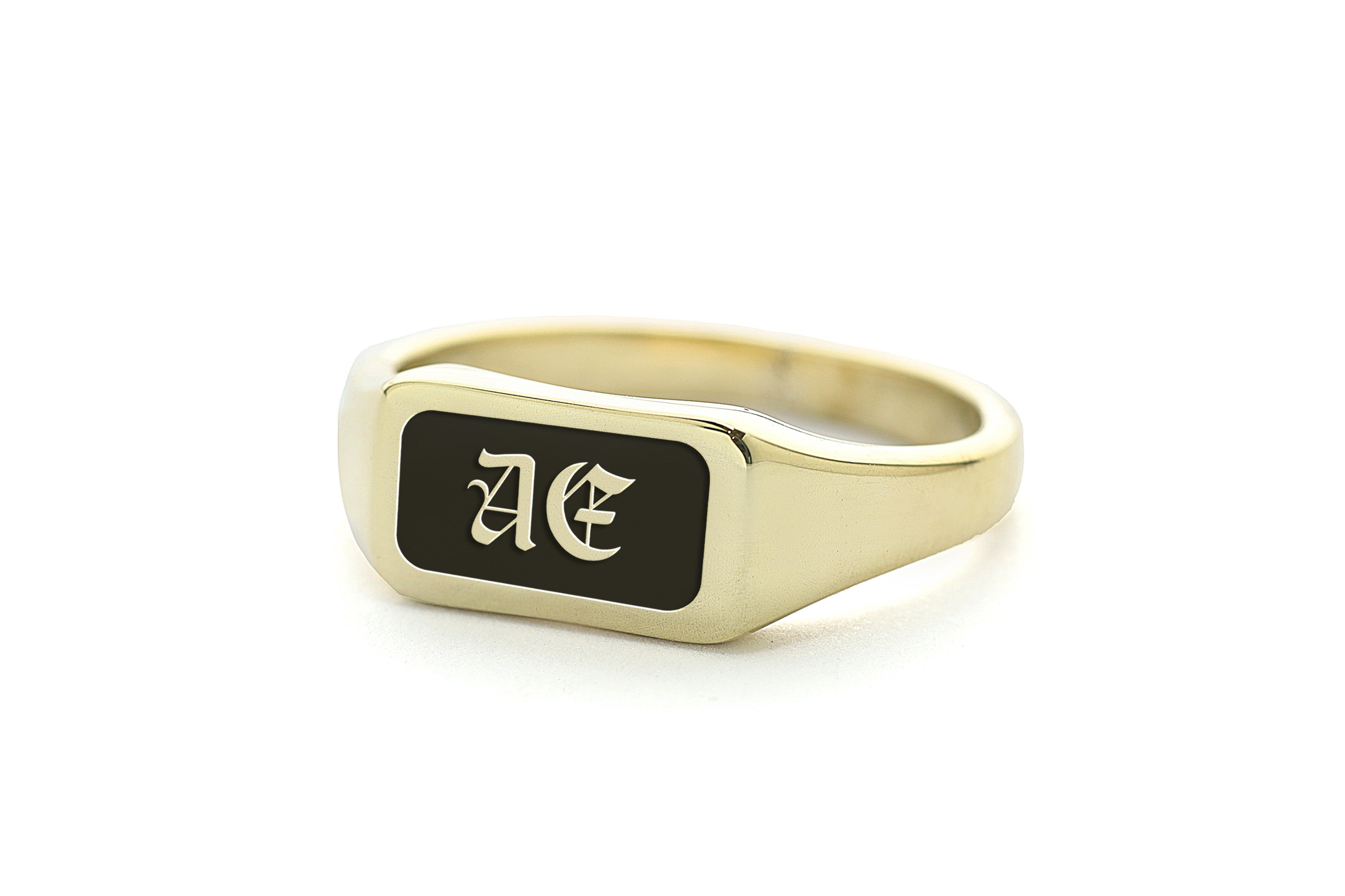 Embossed Old-school Ring