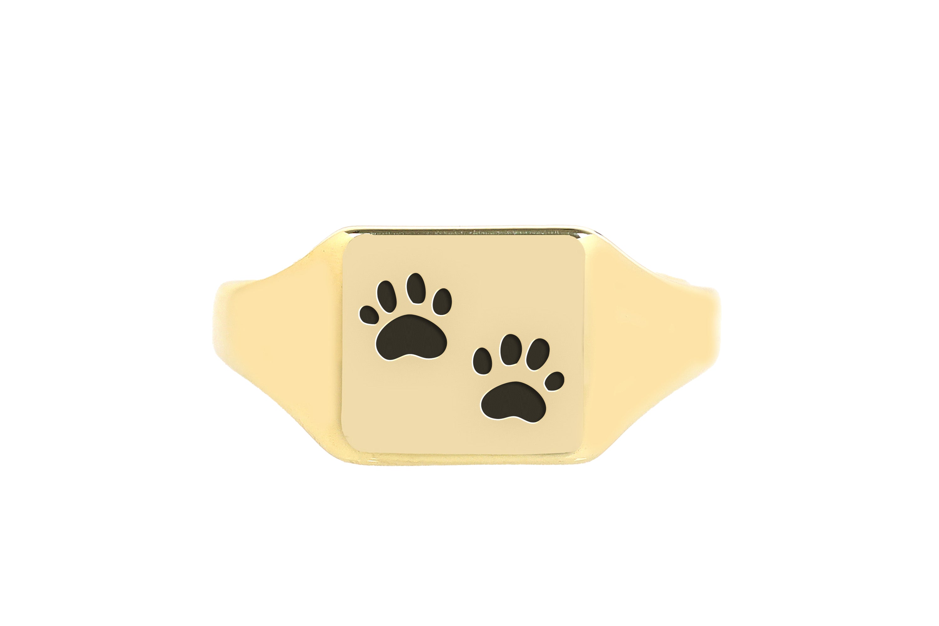 Cute Paw Signet Ring
