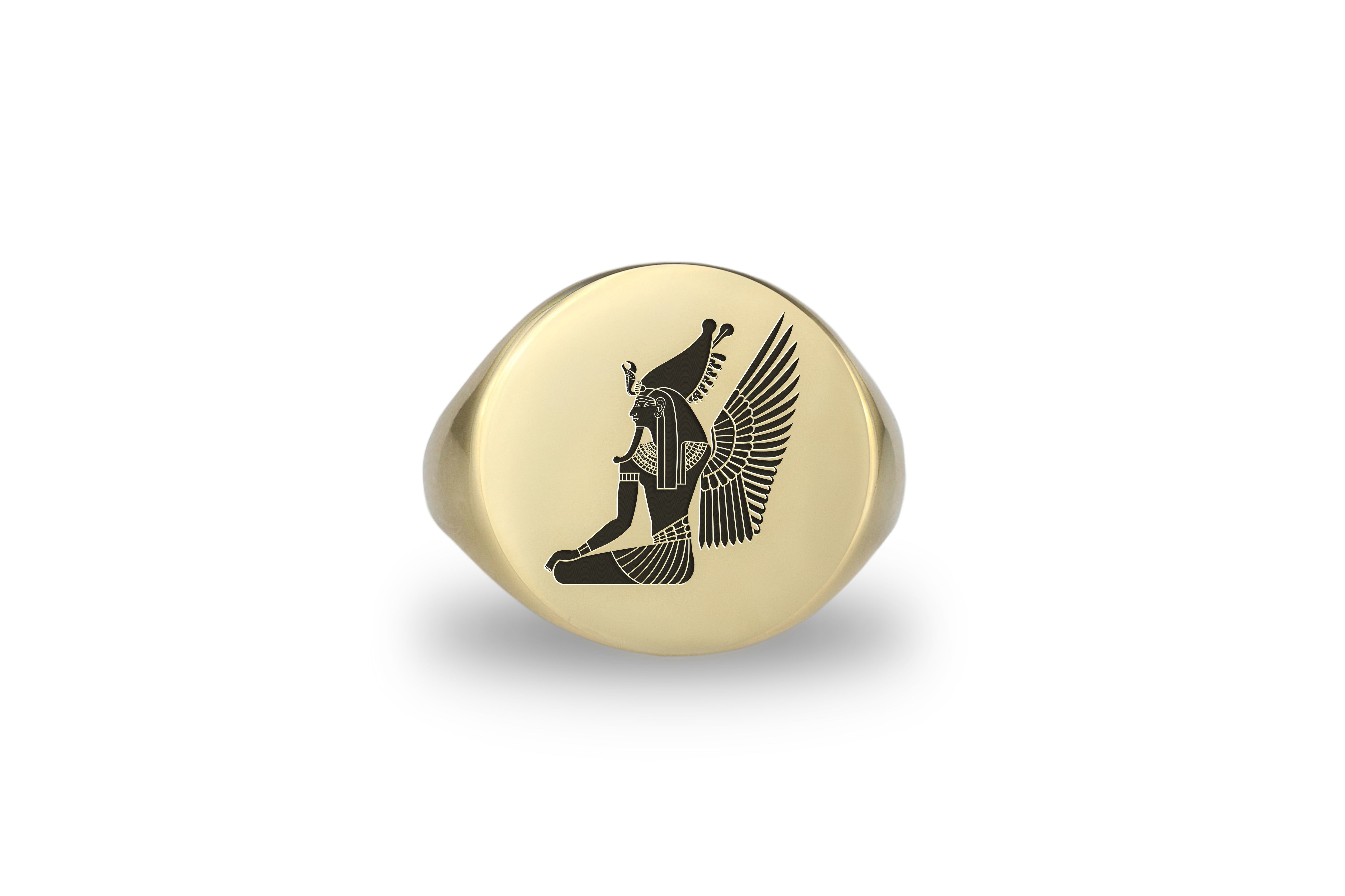 Engraved Pharaoh Ring